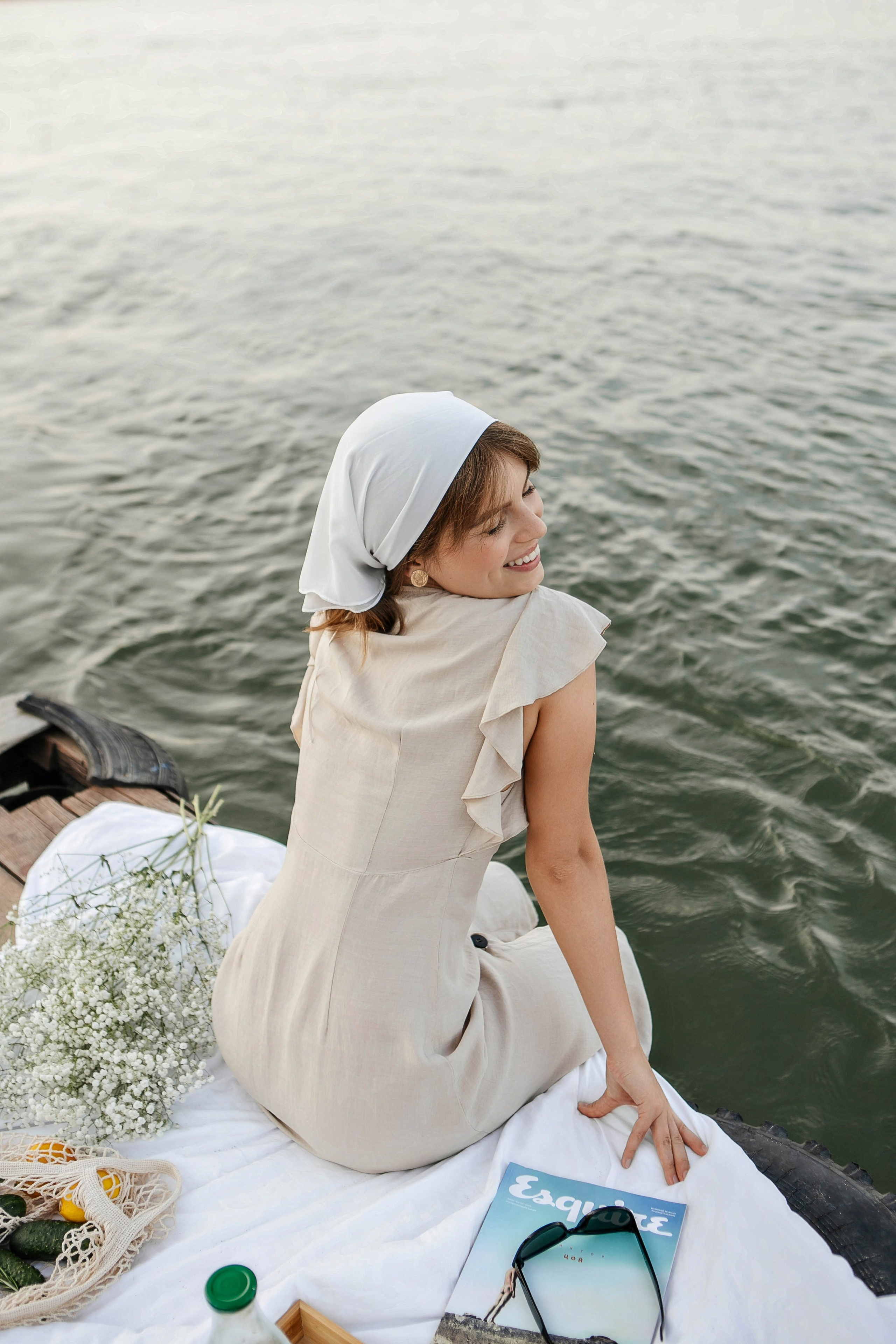 Анастасия у реки. Фотограф Санкт-Петербург Раднаева Юлия