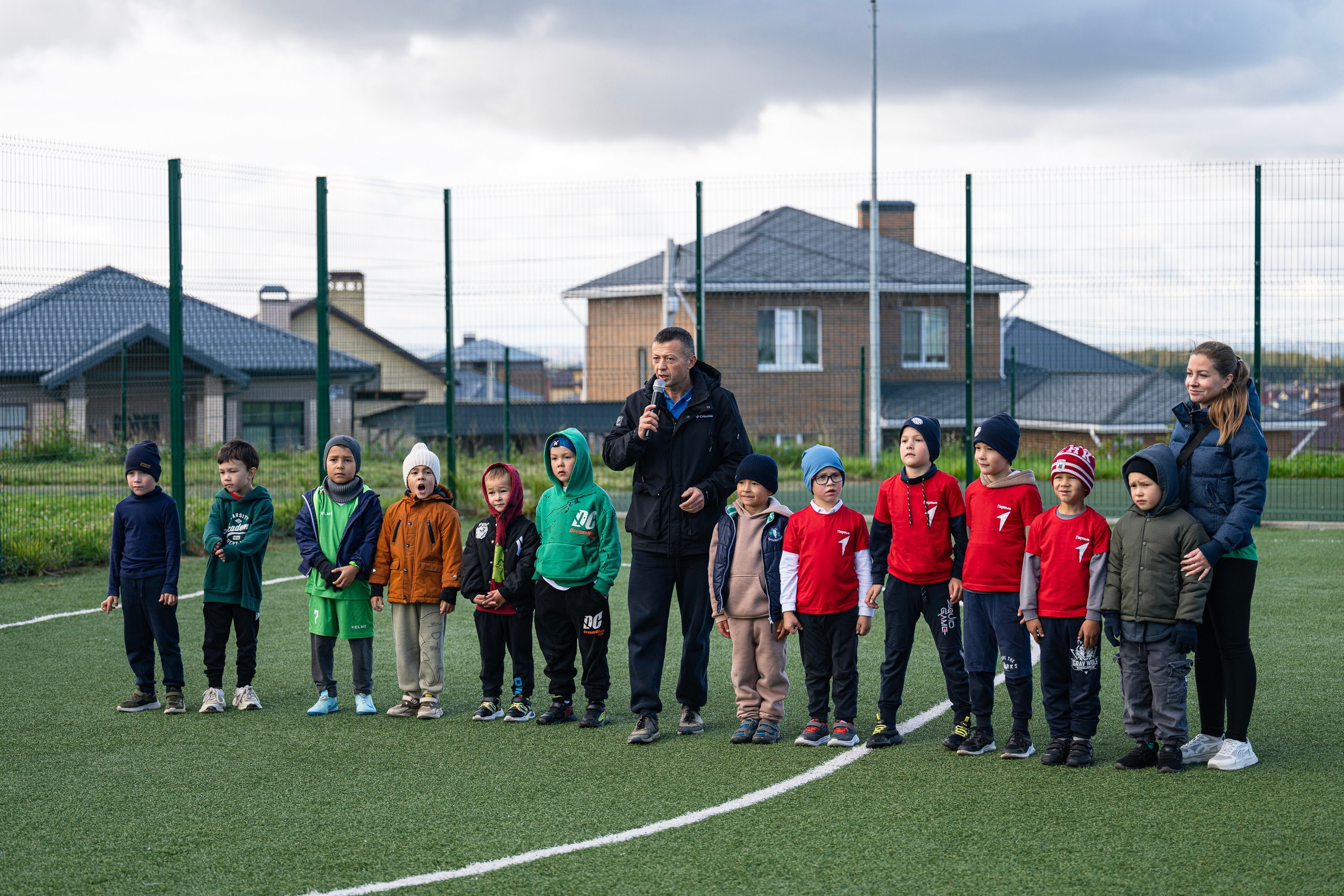 Детский футбол. Республика Татарстан, Высокогорский район, с. Высокая Гора. Свадебный фотограф в Казани, и Зеленодольске Радик Мухаметов