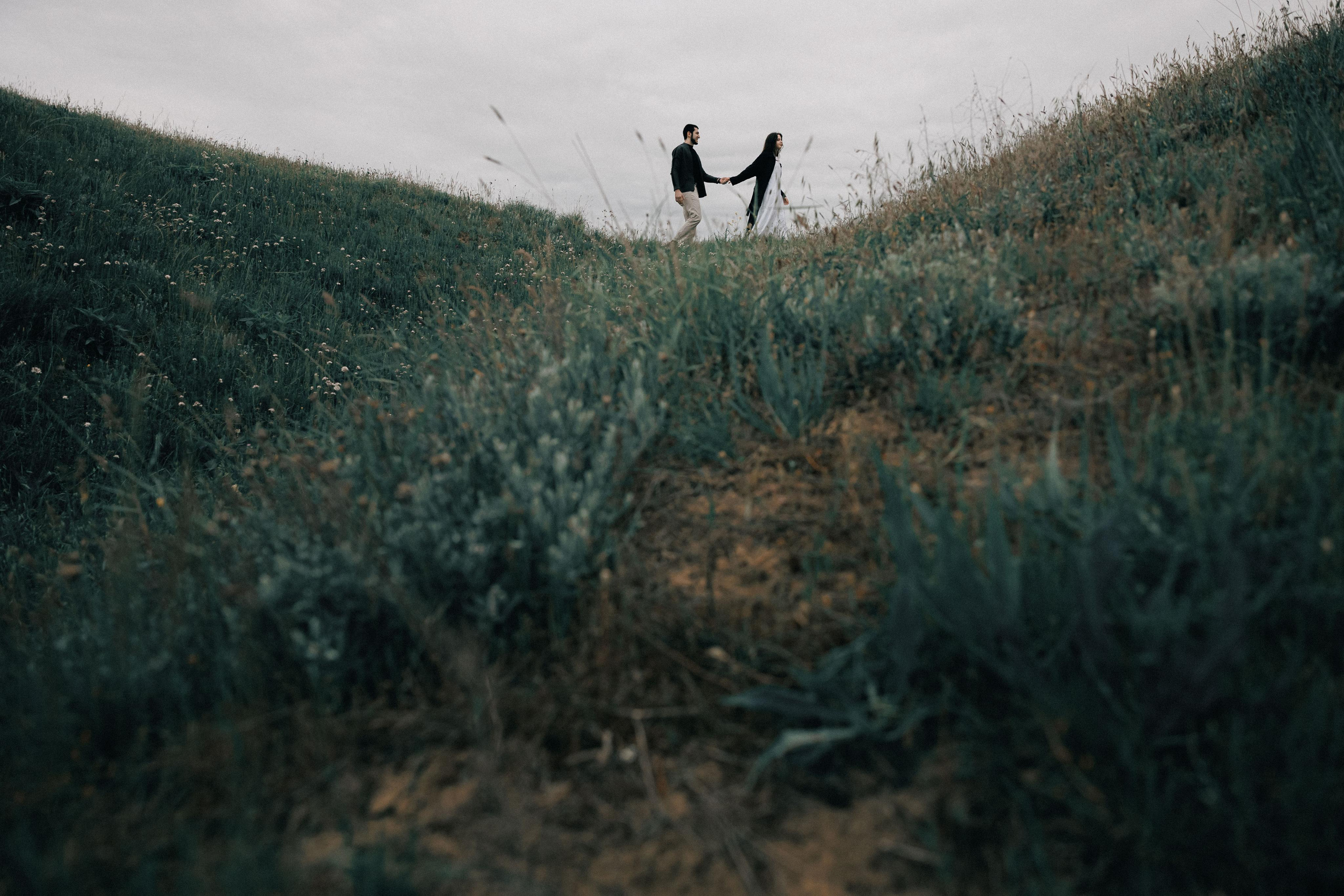 Саид, Лаура, дороги, море, трава, пёс и барашки. Свадебный фотограф в Махачкале Джалил Мамаев