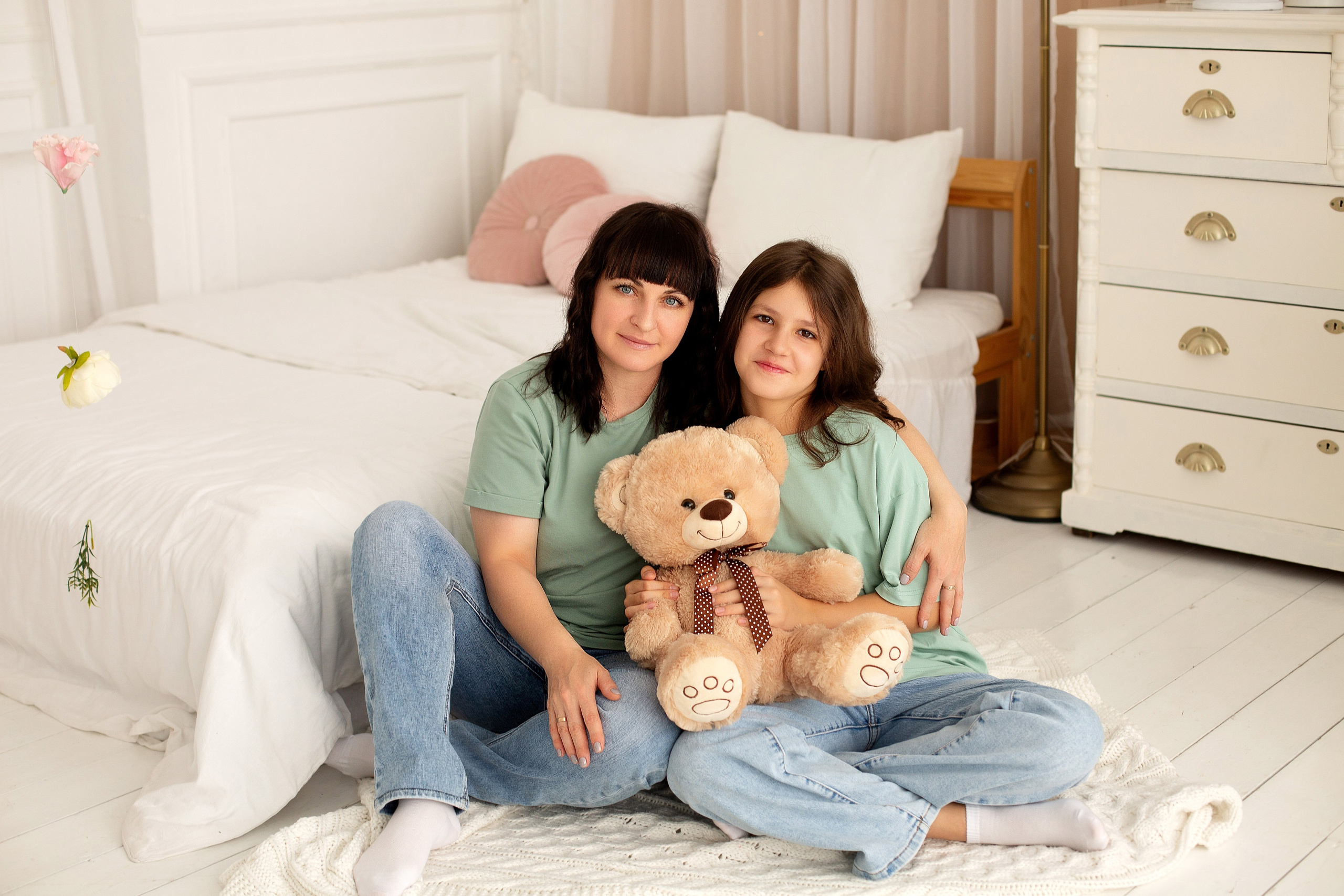 Семейная съемка в студии. Семейный и детский фотограф в Омске Юлия Жукова