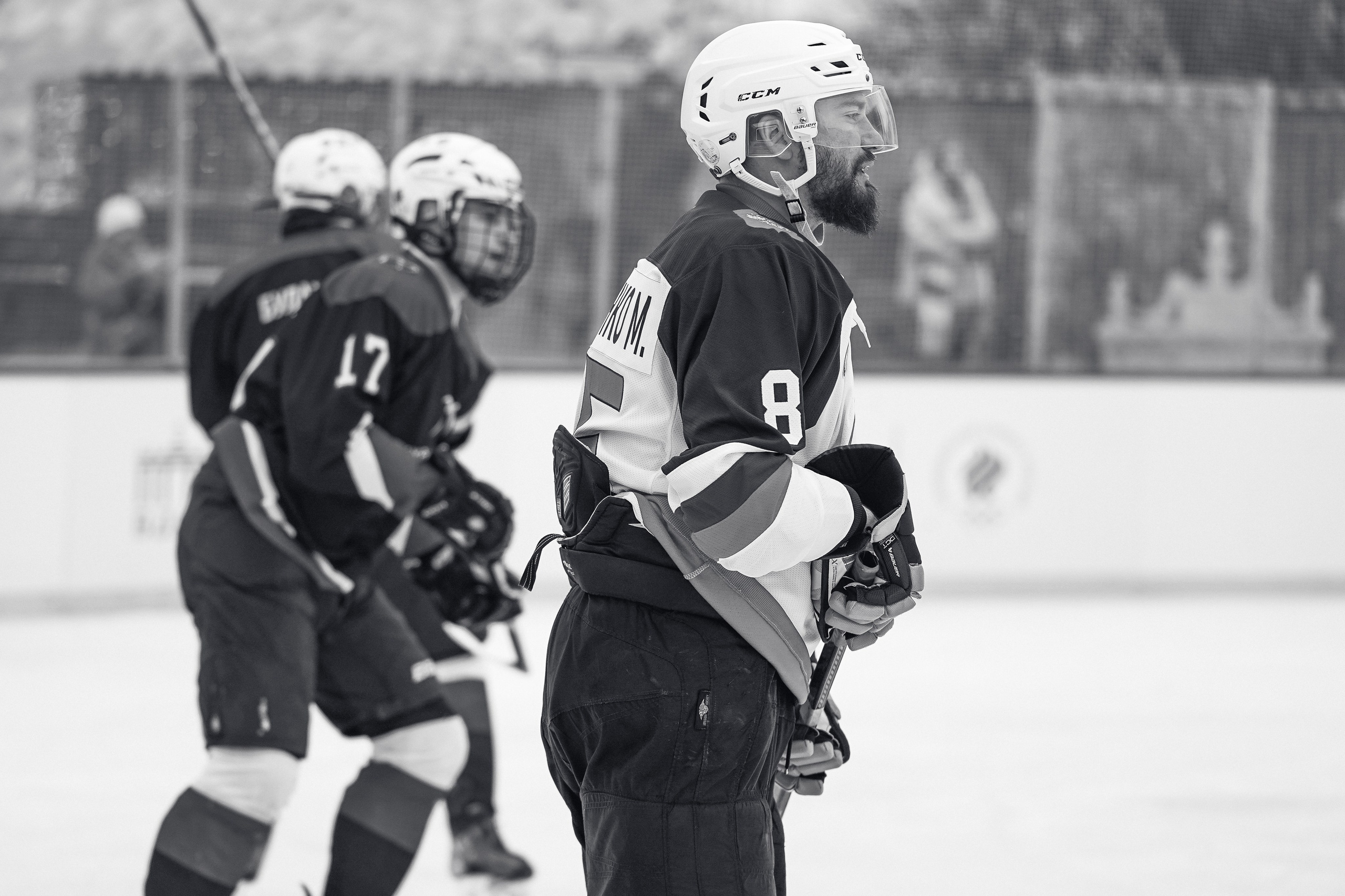 Хоккейный матч на ВДНХ. Анна, фотограф Москва, Зеленоград
