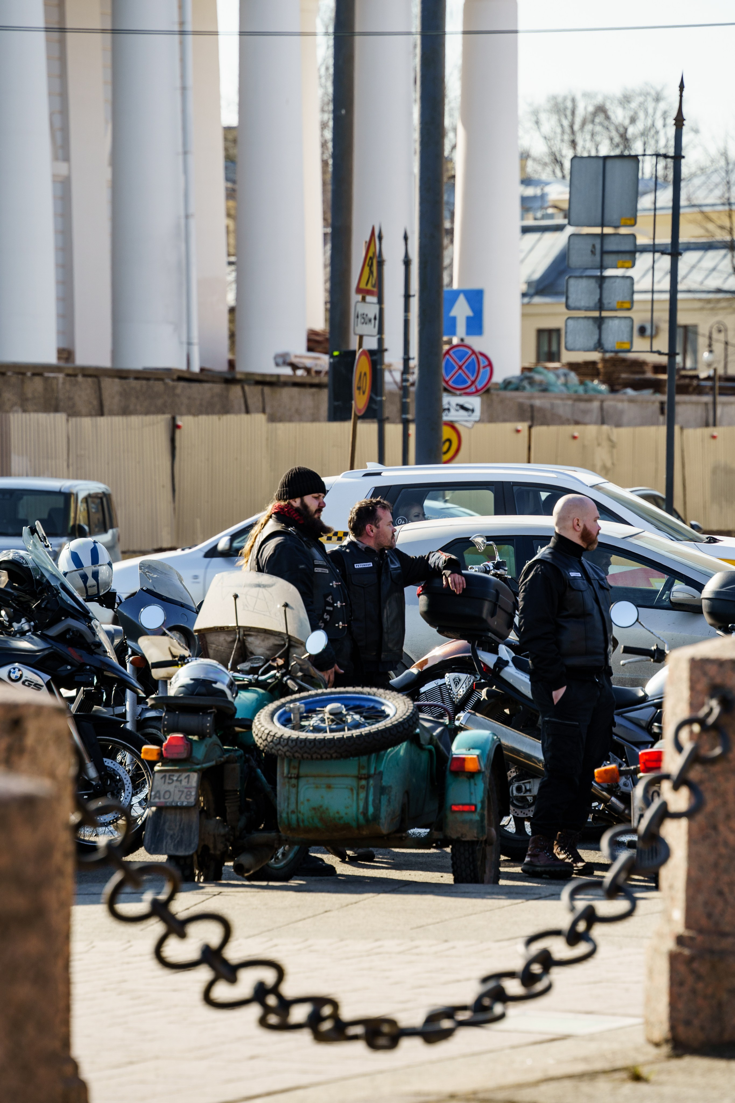 Прохват мотоклуба Norman Riders ч.1. Концертный и репортажный фотограф в Санкт-Петербурге Слава Пахомов