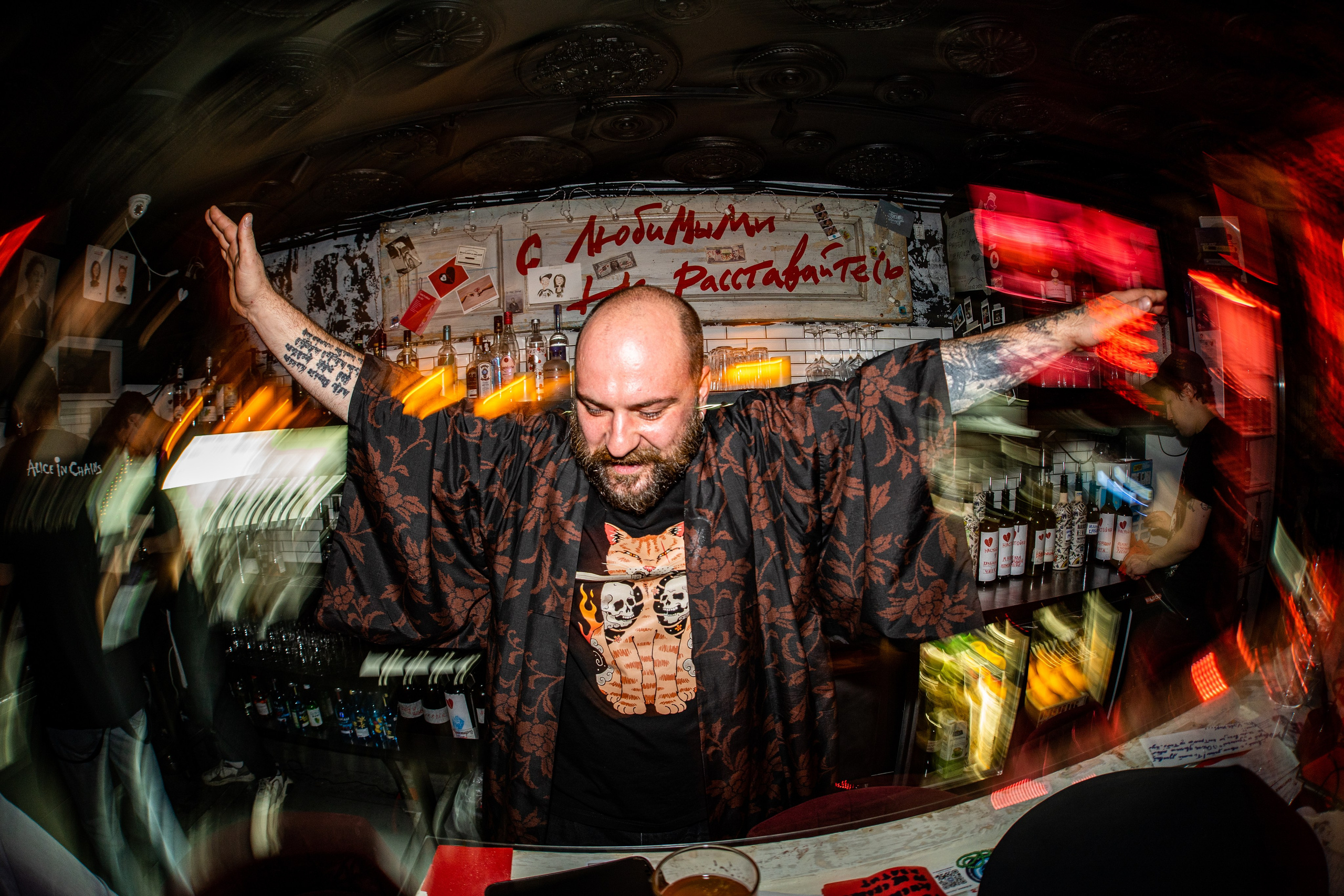 Панк-вечеринка в Баре разбитых сердец. Концертный и репортажный фотограф в Санкт-Петербурге Слава Пахомов