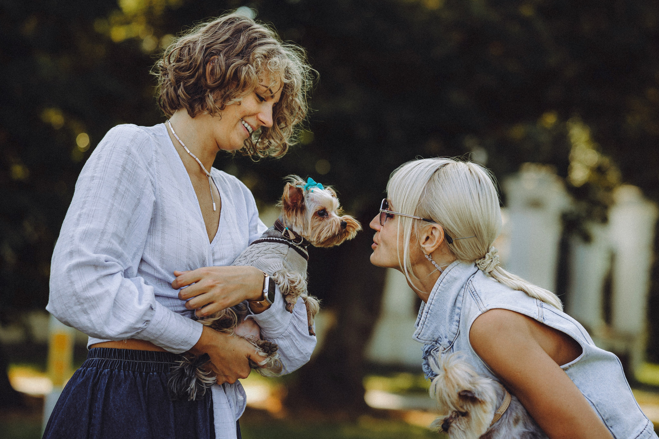 Дженни, Оливия и их семья