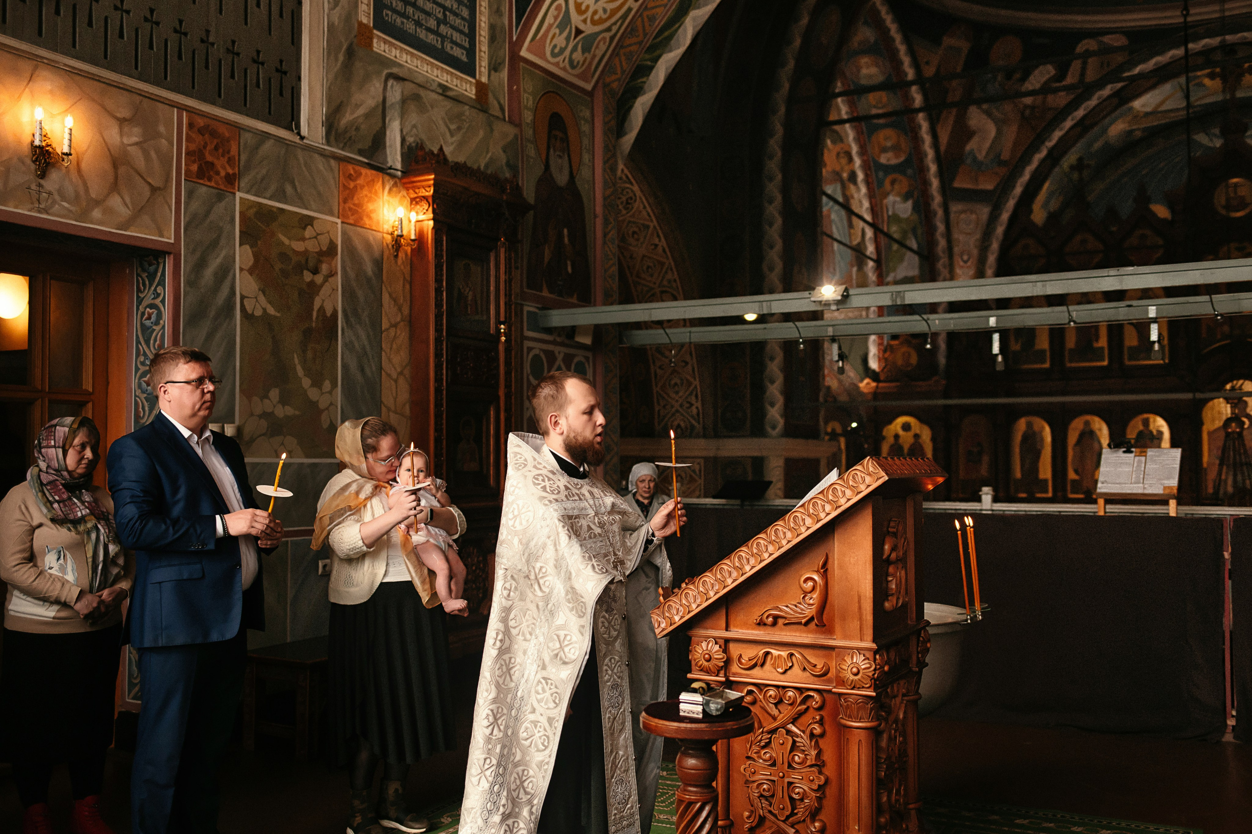 Крещение Есении. Семейный и детский фотограф в Нижнем Новгороде Буслаева Мария