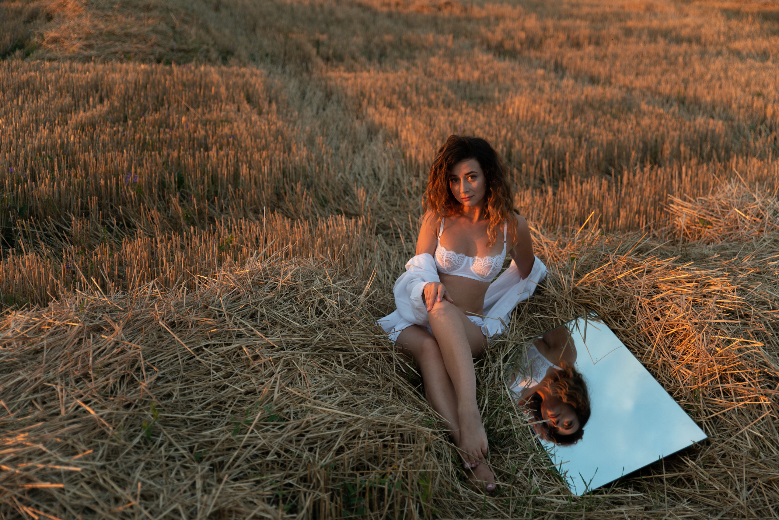 Закат и девушка. Свадебный и портретный фотограф в Белгороде Олеся Гавшина