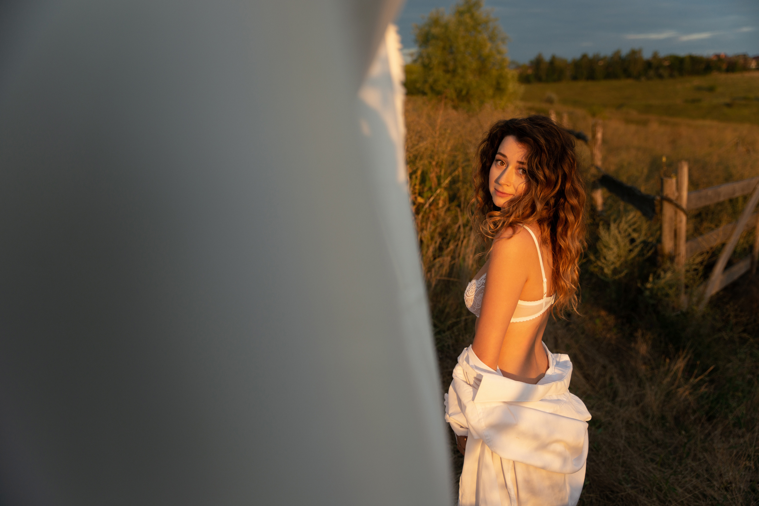 Закат и девушка. Свадебный и портретный фотограф в Белгороде Олеся Гавшина