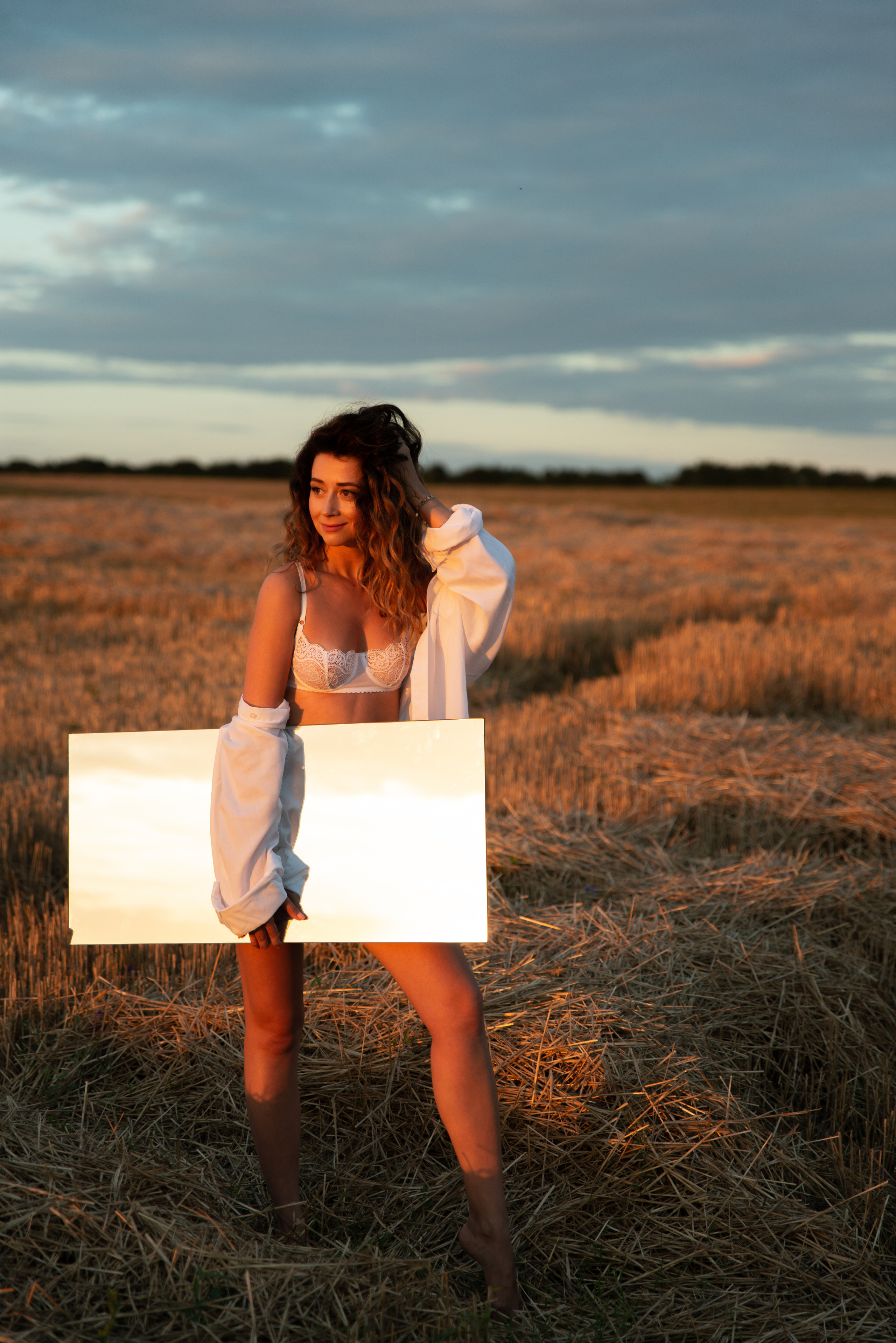 Закат и девушка. Свадебный и портретный фотограф в Белгороде Олеся Гавшина