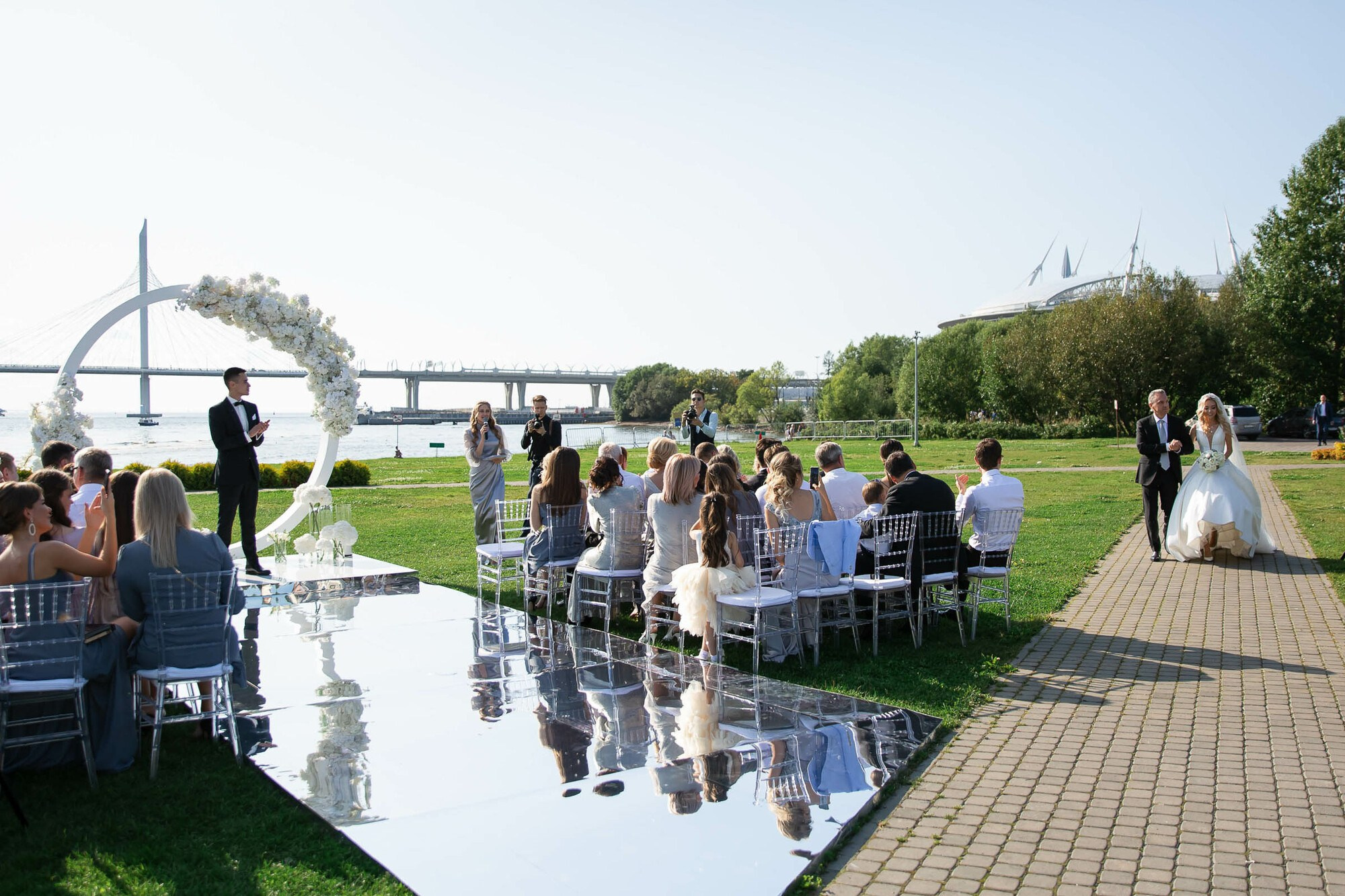 Свадьба в Four Seasons и Royal Beach. Свадебный фотограф в Санкт-Петербурге и Москве Андрей Нестеров