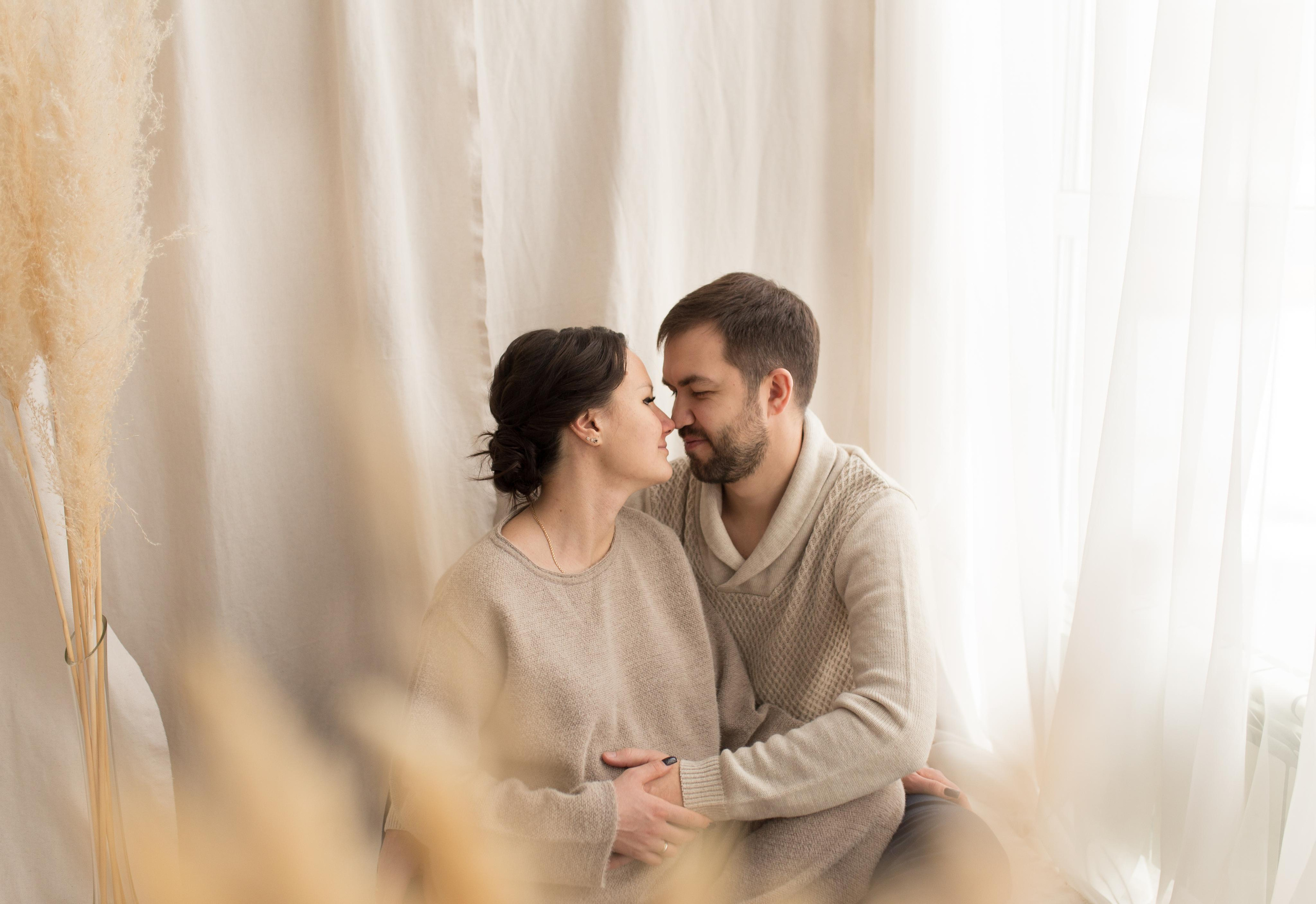 В ожидании. Фотограф новорождённых малышей и детский фотограф В Казани Лана Максим