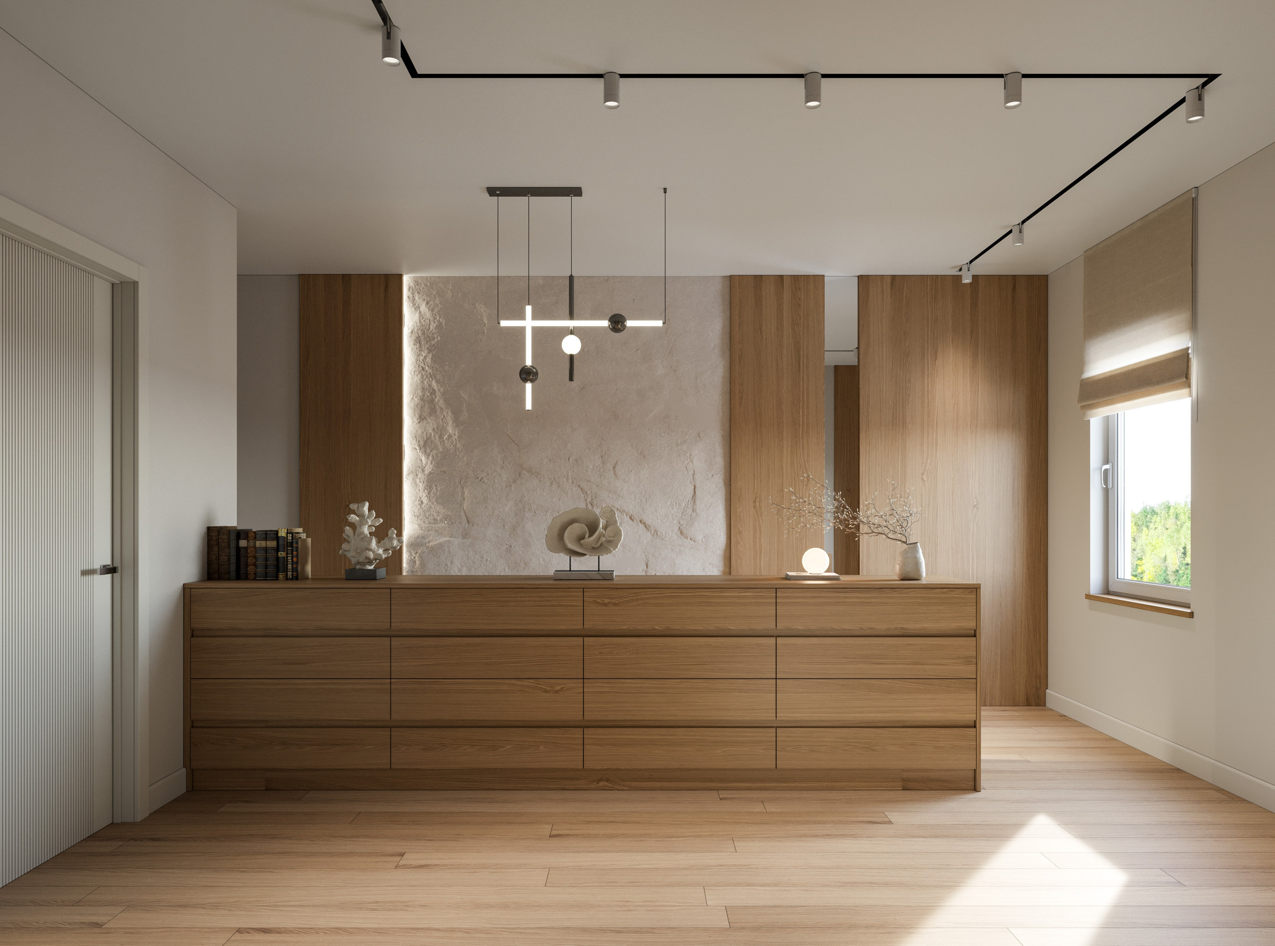 3D Визуализация Загородного Дома в Современном Стиле| Портфолио. Визуализатор интерьера в Москве | Брагин Кирилл