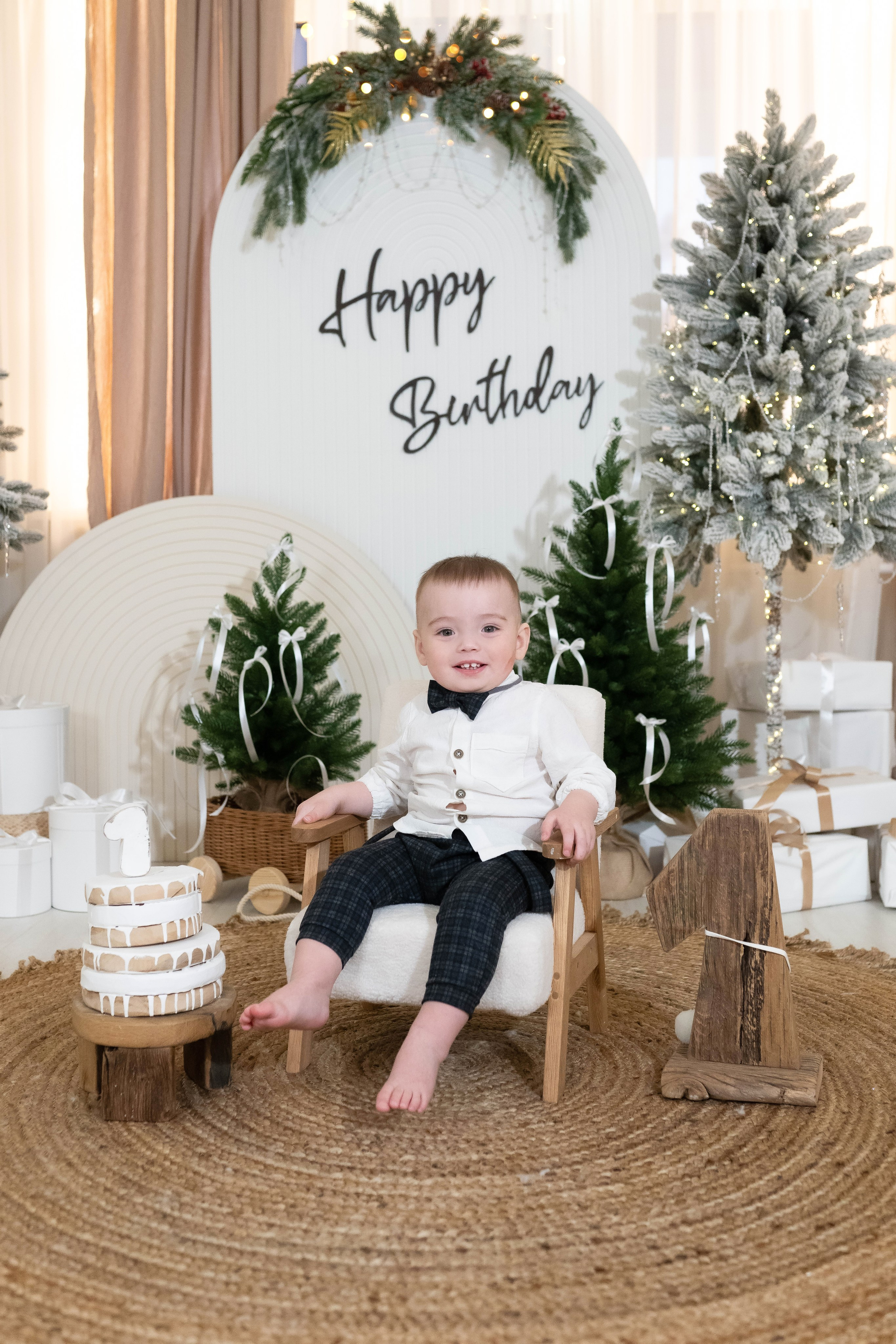 Мой Первый Годик. Роман. Семейный и детский фотограф в Красноярске Мила Черкасова