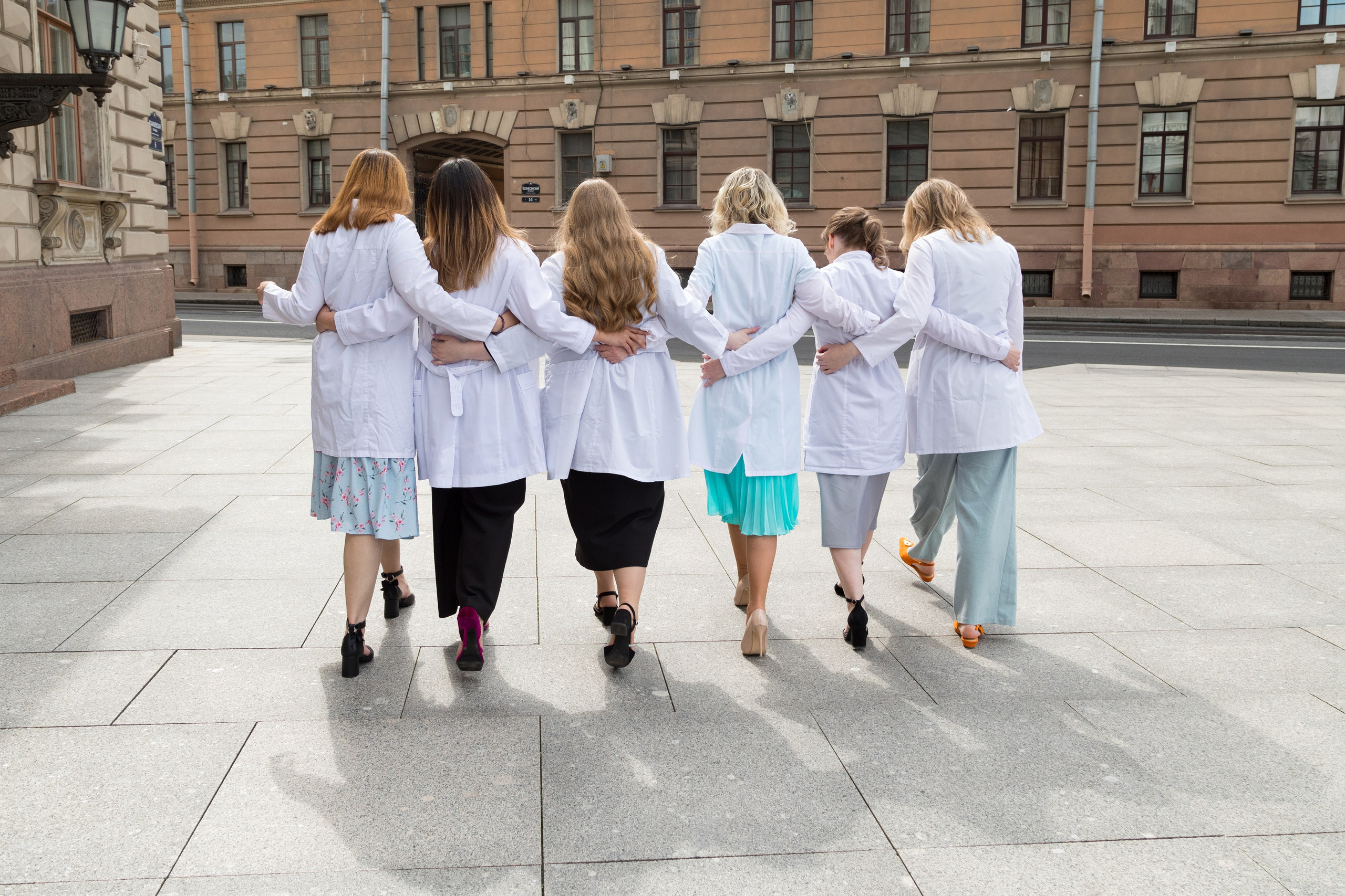 Выпускной медицинской группы. Детский и контент фотограф Надя Волкова Санкт-Петербург