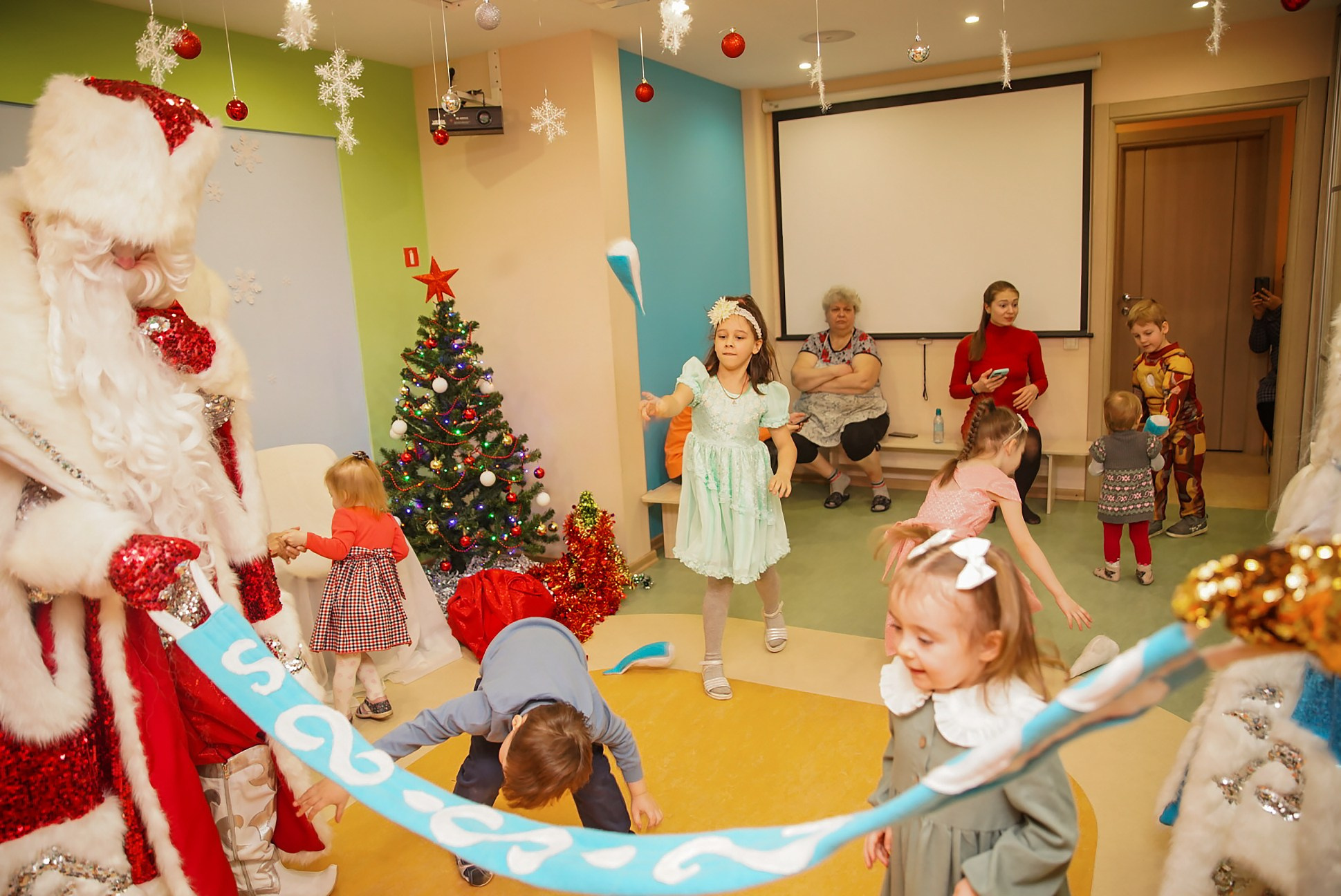 Новый год в частном детском садике. Семейный и детский фотограф в Нижнем Новгороде