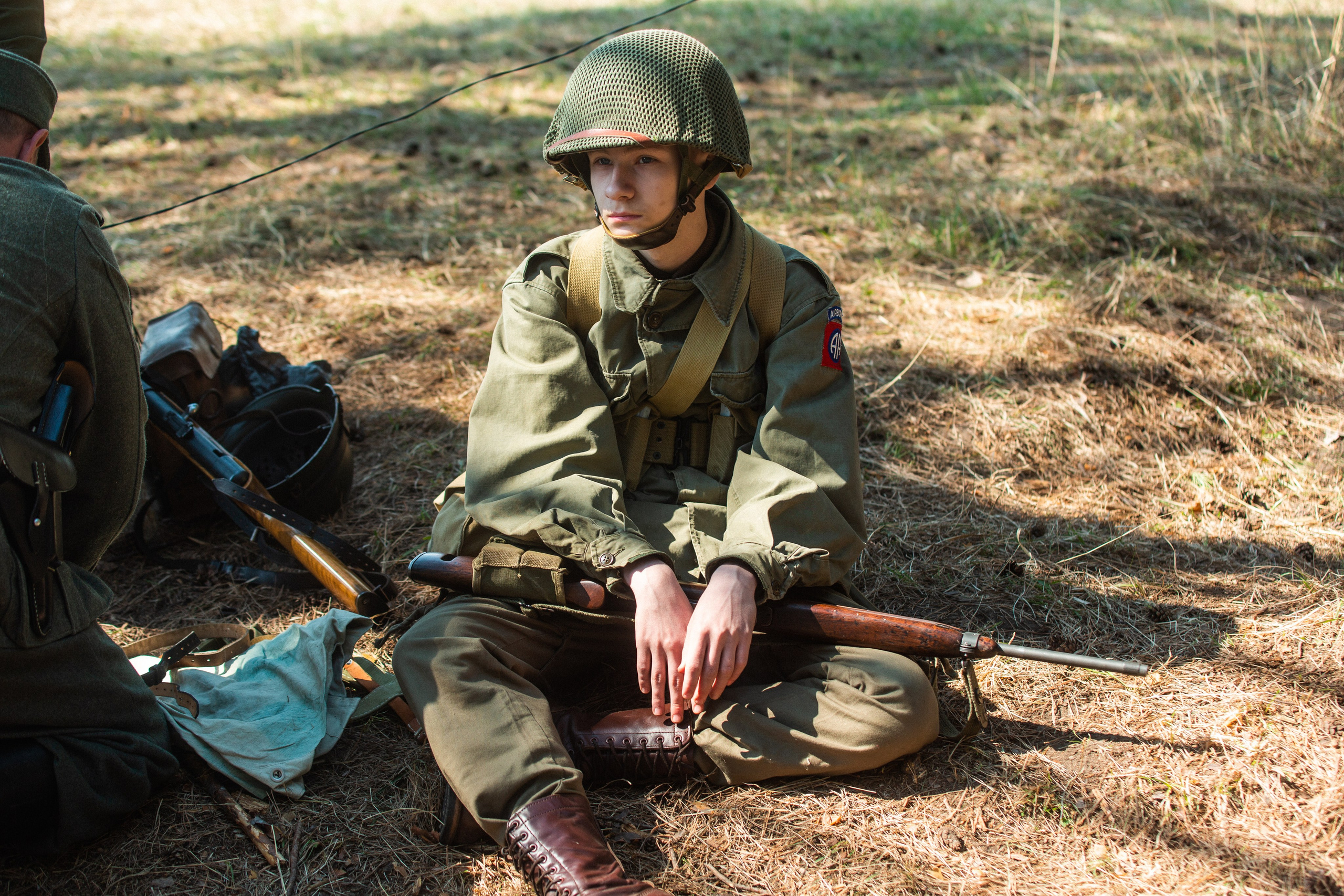 РЕКОНСТРУКЦИЯ БОЯ — ВОВ — БИТВА ЗА ГОРОД. Профессиональный фотограф в Мценске и Орловской области