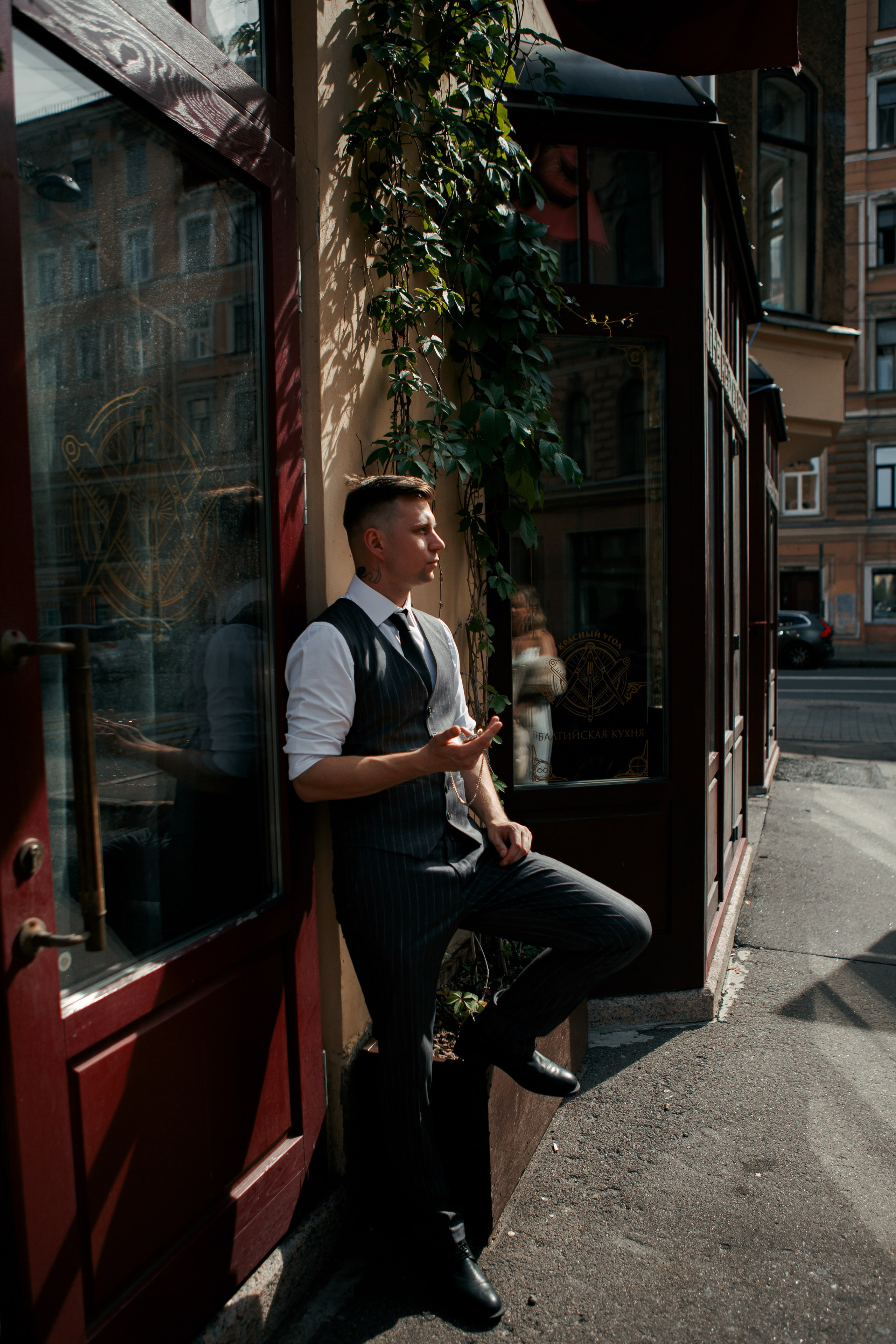 В стиле Острых козырьков. Свадебный фотограф в Санкт-Петербурге