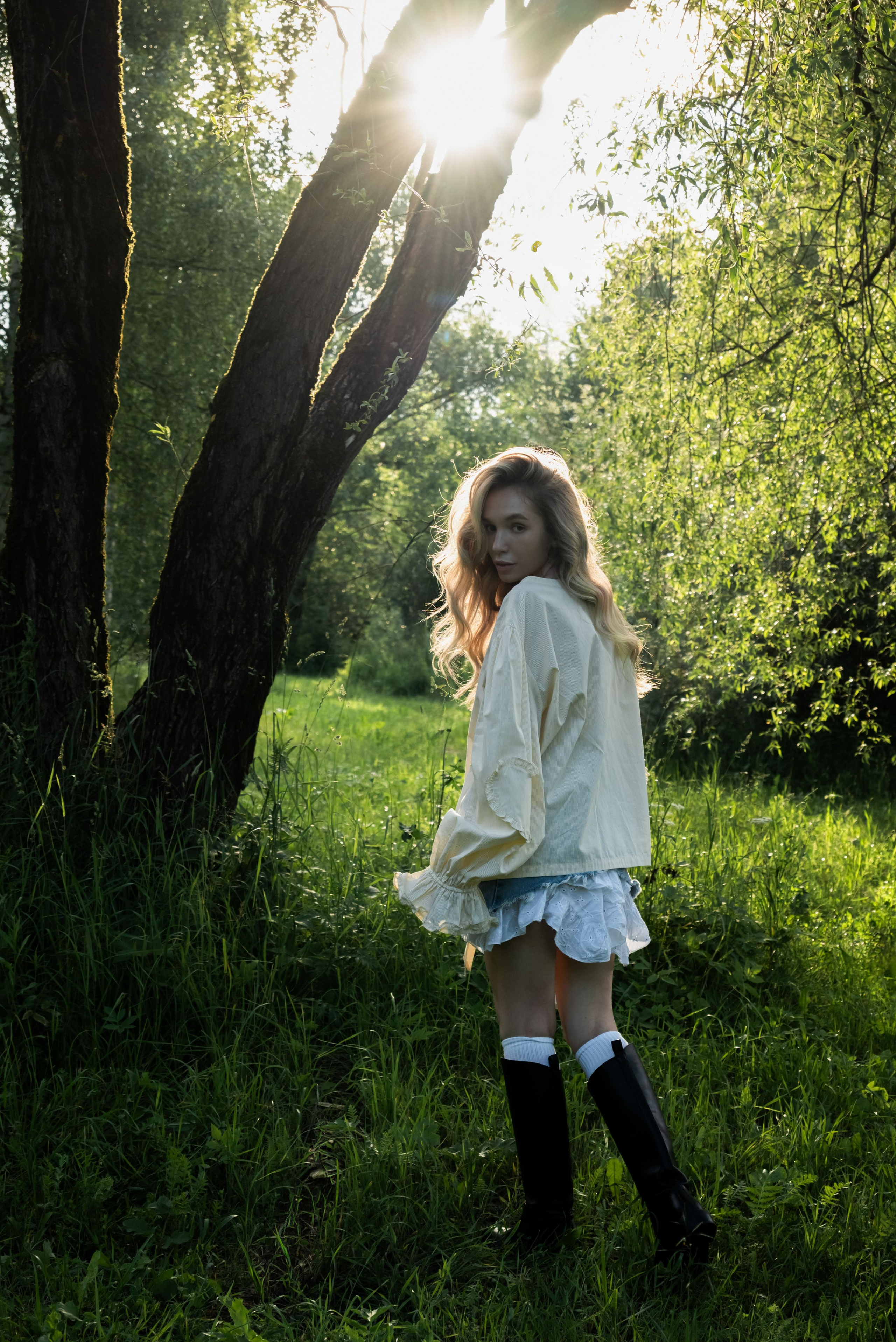 Прогулка в парке. Профессиональный фотограф в Твери Иванова Юлия