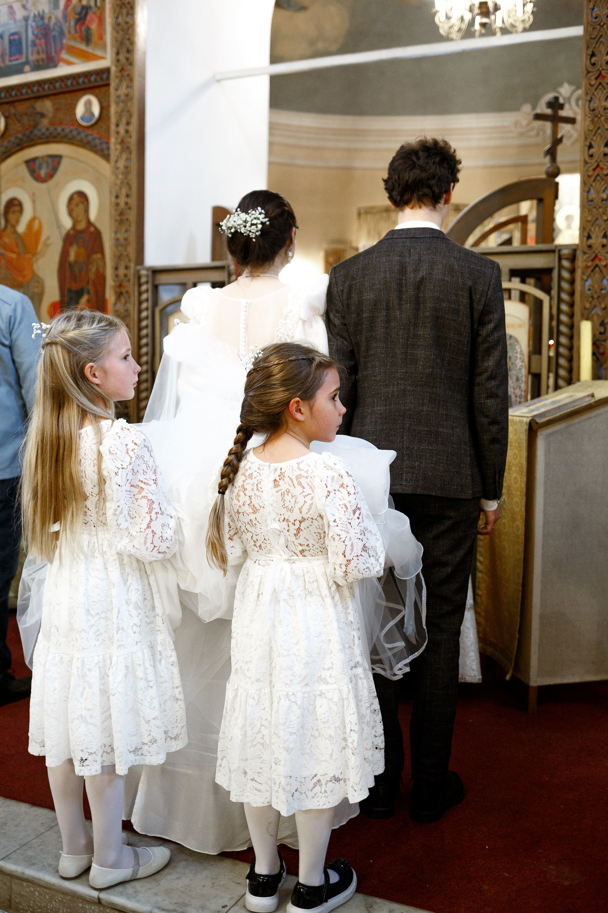 Венчание в храме Космы и Дамиана в Шубине