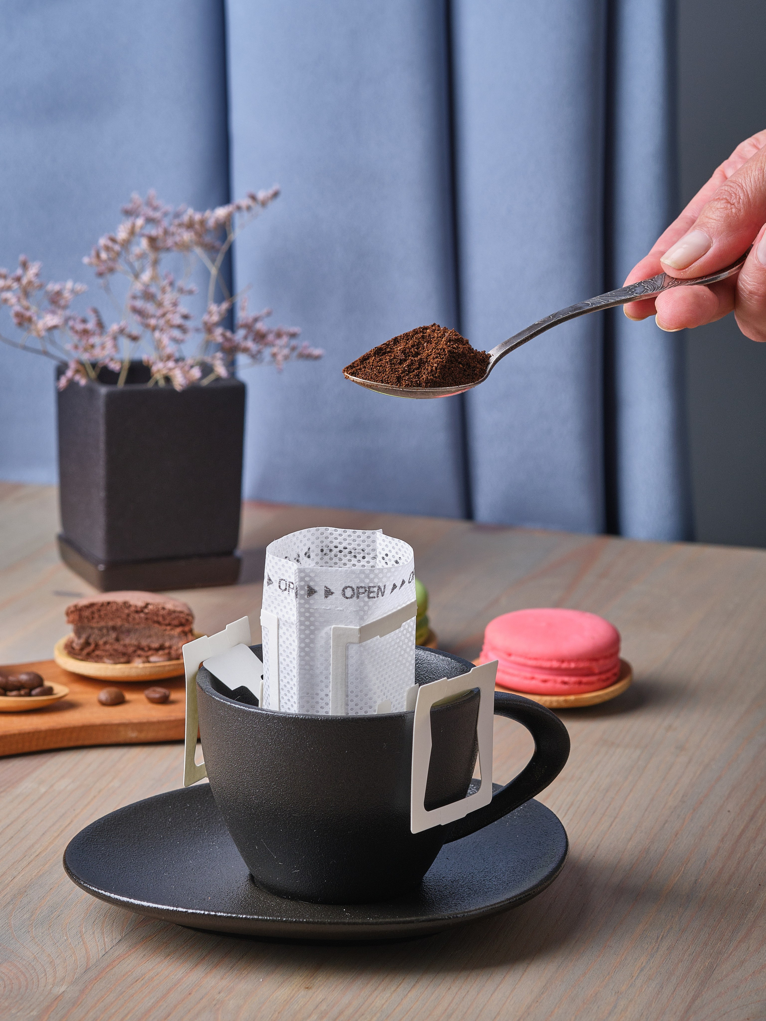 Пакеты для кофе. Предметный фотограф в Краснодаре