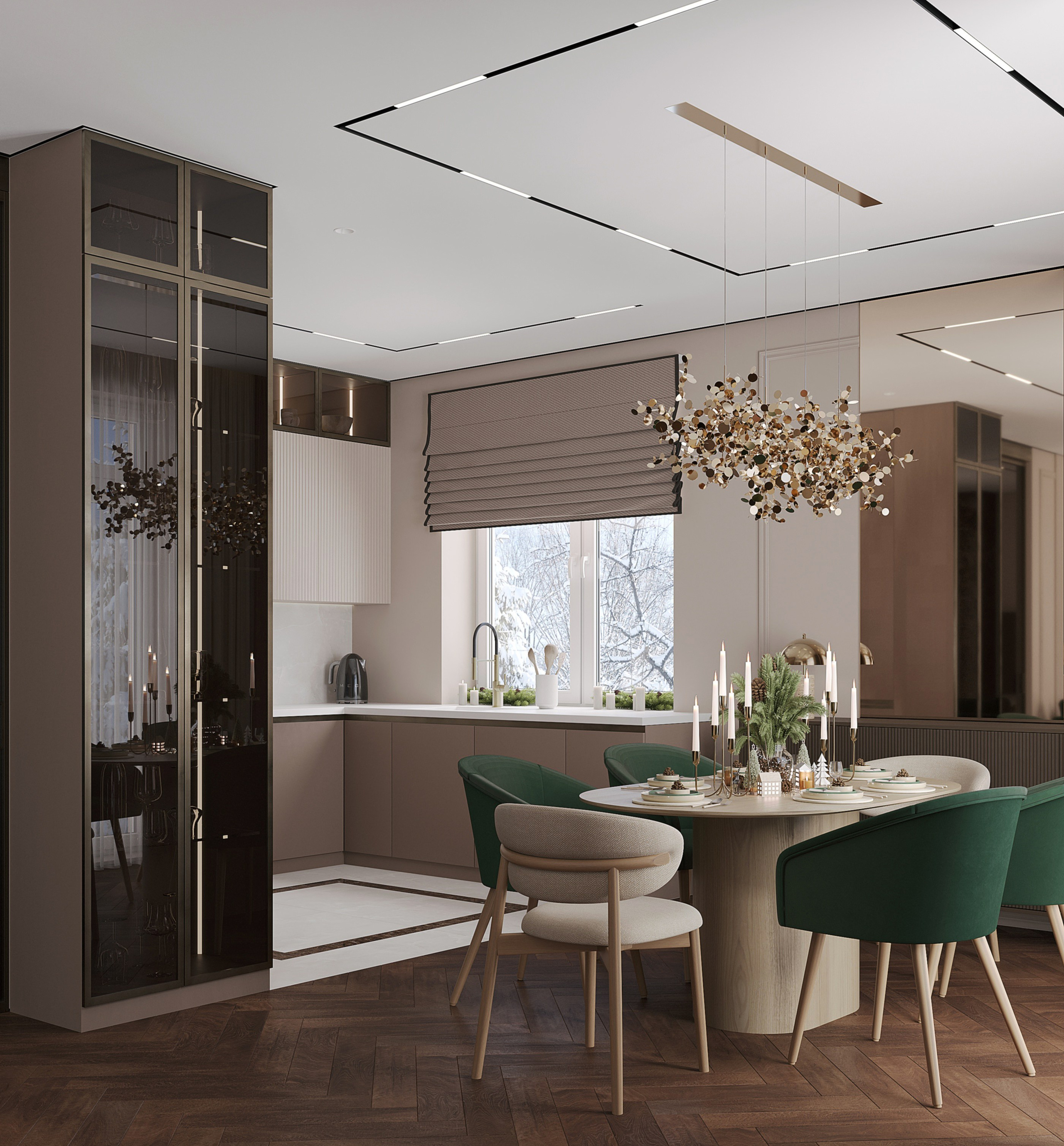 Проект Дома Казань. Студия дизайна интерьера Лактионовой Елены