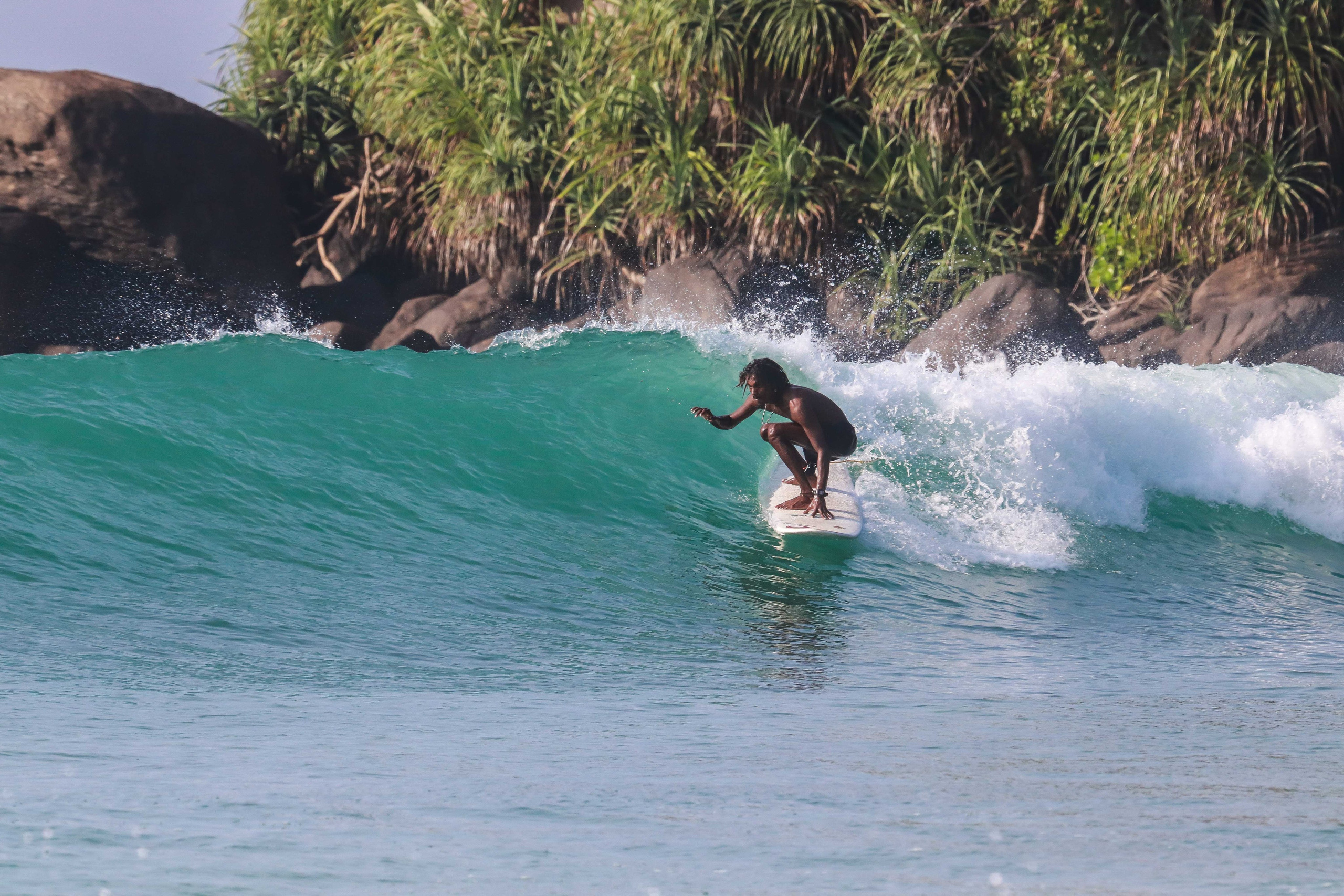 Съемка серфинга на рассвете в Мириссе | Большие волны и адреналин. Фотограф на Шри-Ланке