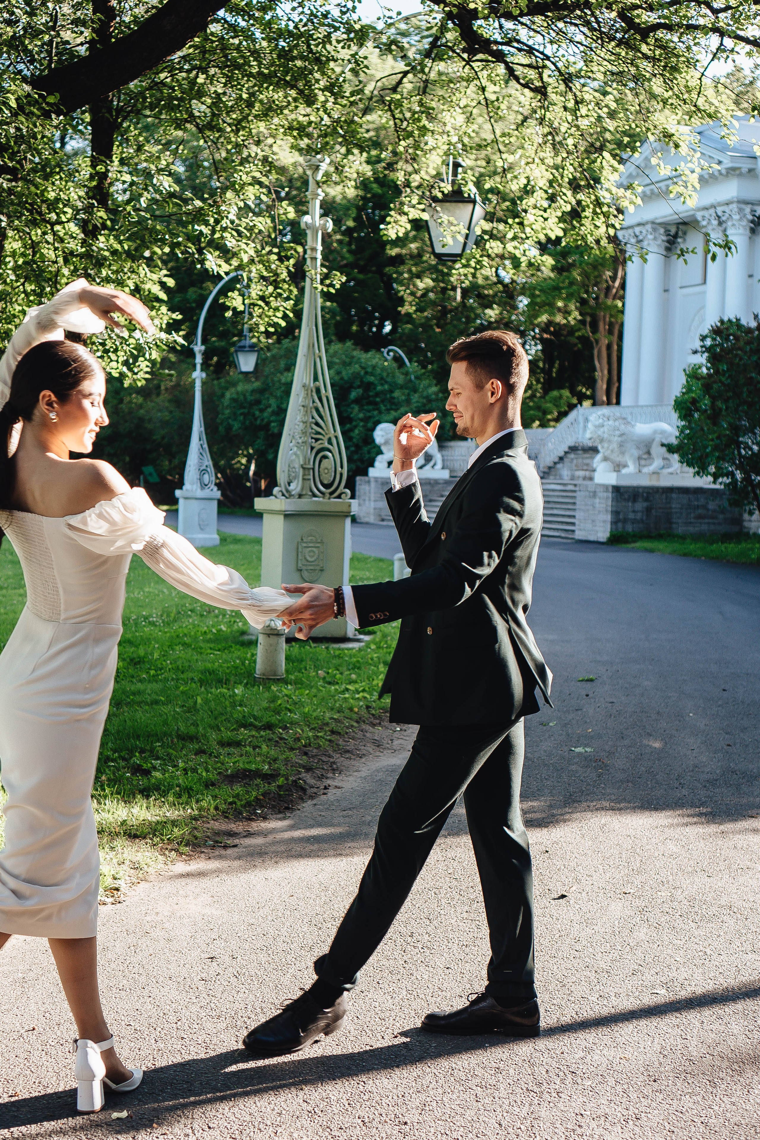 СВАДЕБНАЯ СЬЕМКА НА РАССВЕТЕ НА ЕЛАГИНОМ ОСТОРОВЕ. Профессиональный фотограф, Санкт-Петербург — Виктория Богомолова