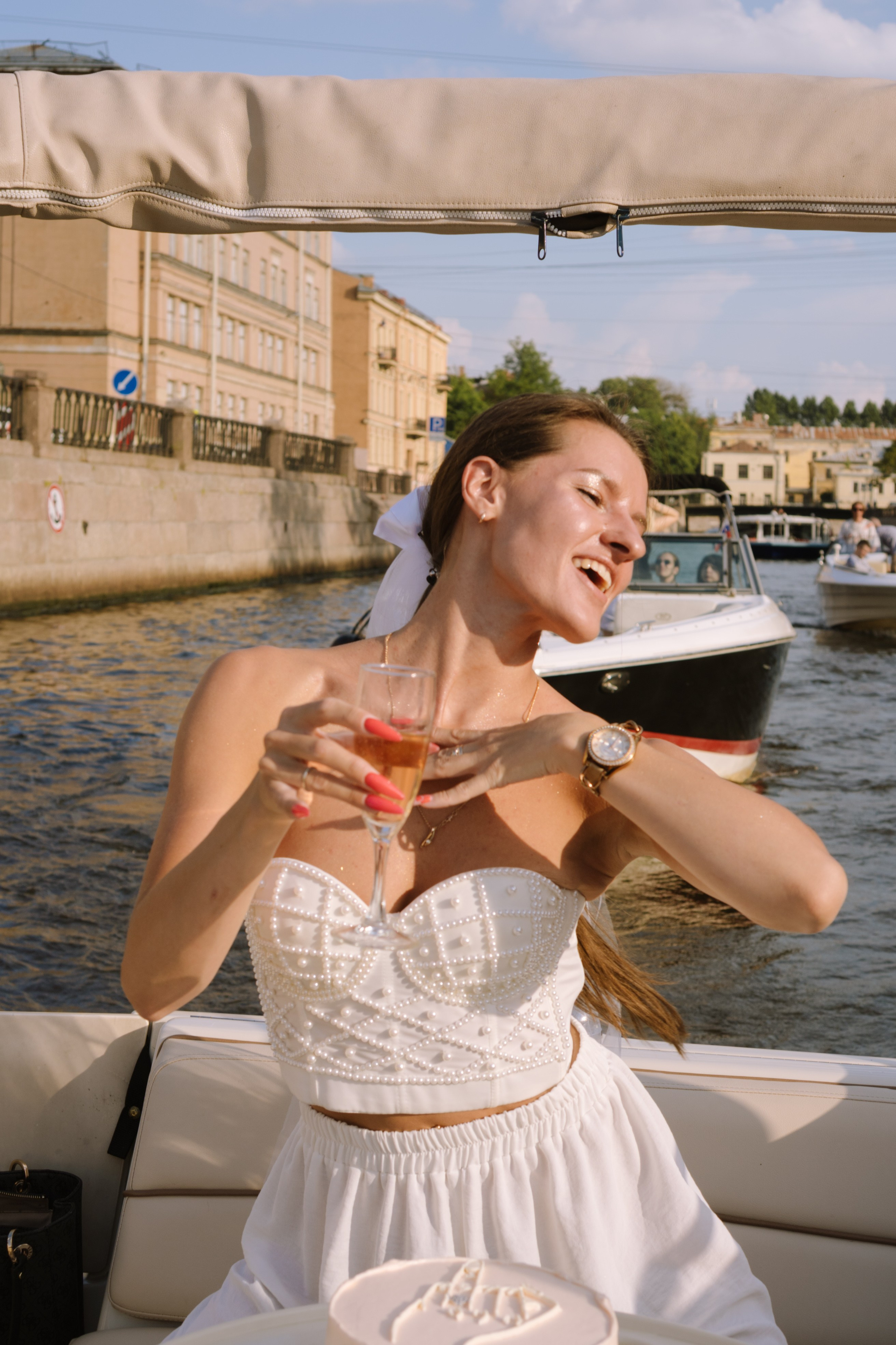 ДЕВИЧНИК НА КАТЕРЕ. Профессиональный фотограф, Санкт-Петербург — Виктория Богомолова