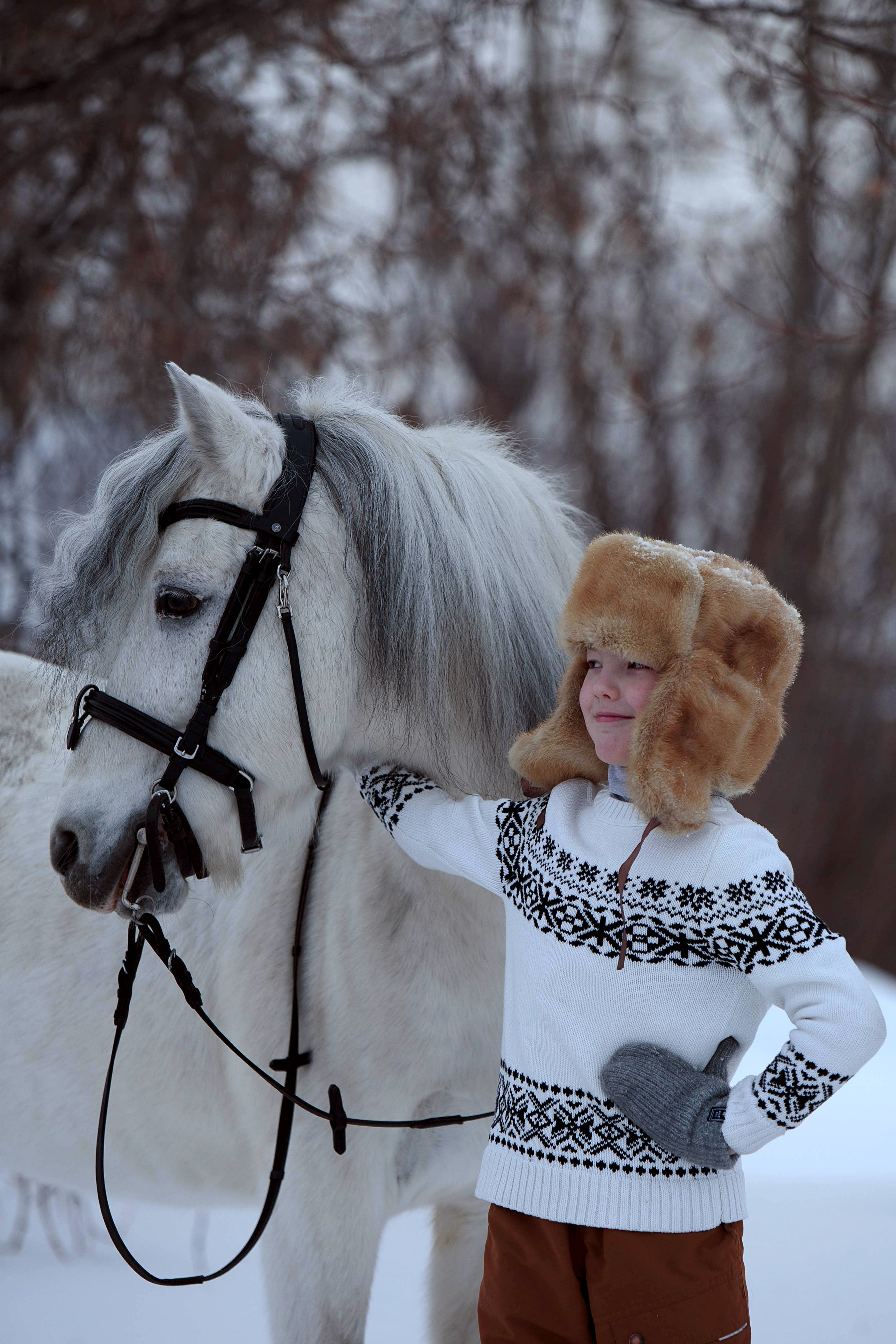 Пони и дети. Конный фотограф в Красноярске — Любовь Похабова