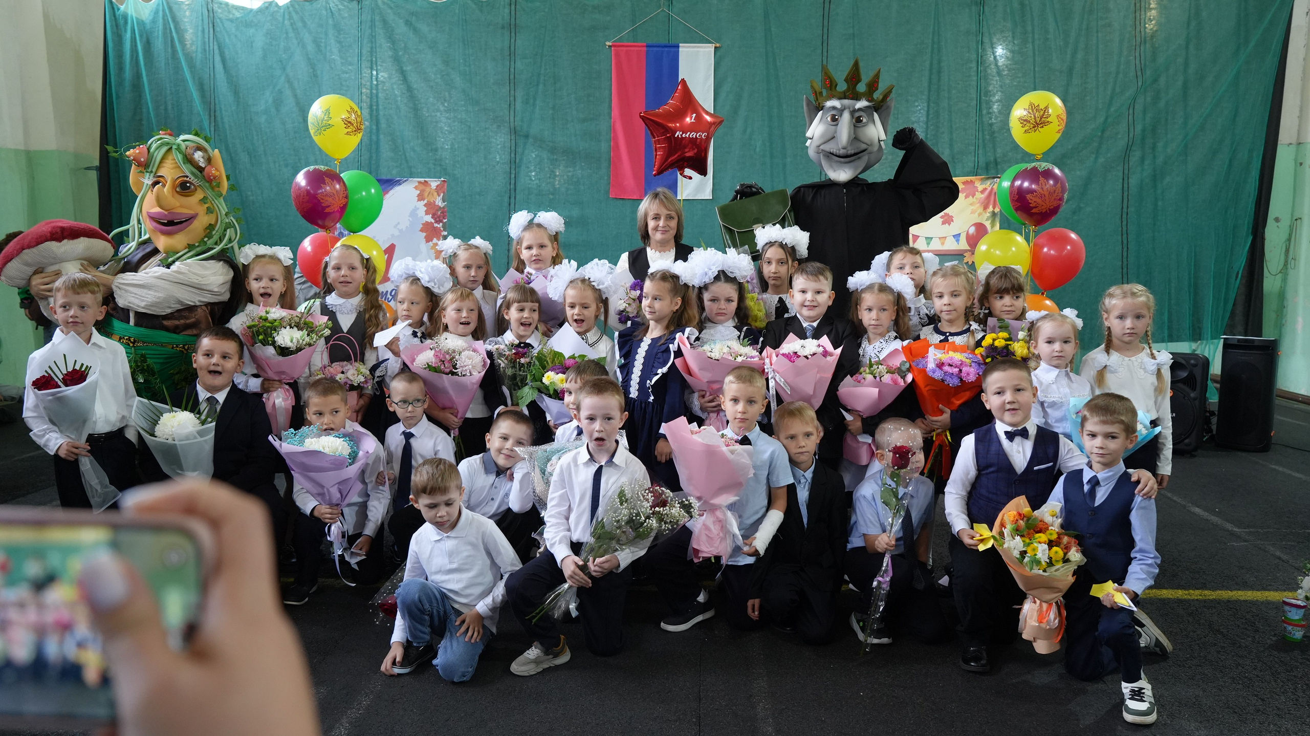 2026 1 Сентября Школа 36 Рыбинск торжественная линейка