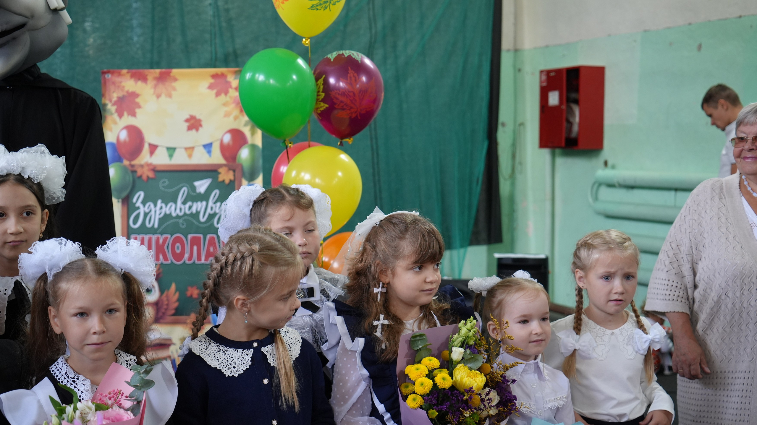 2026 1 Сентября Школа 36 Рыбинск торжественная линейка
