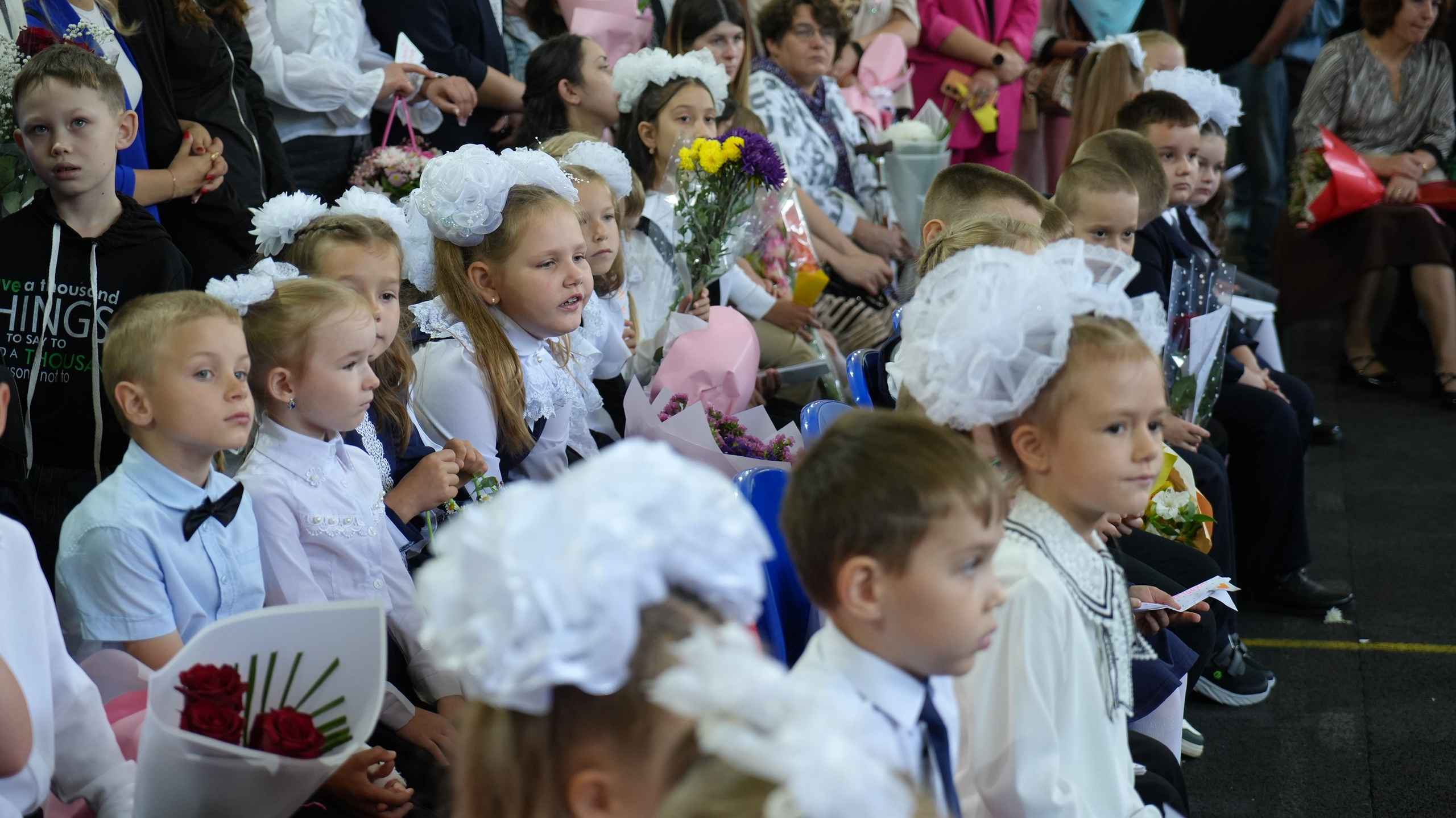 2026 1 Сентября Школа 36 Рыбинск торжественная линейка