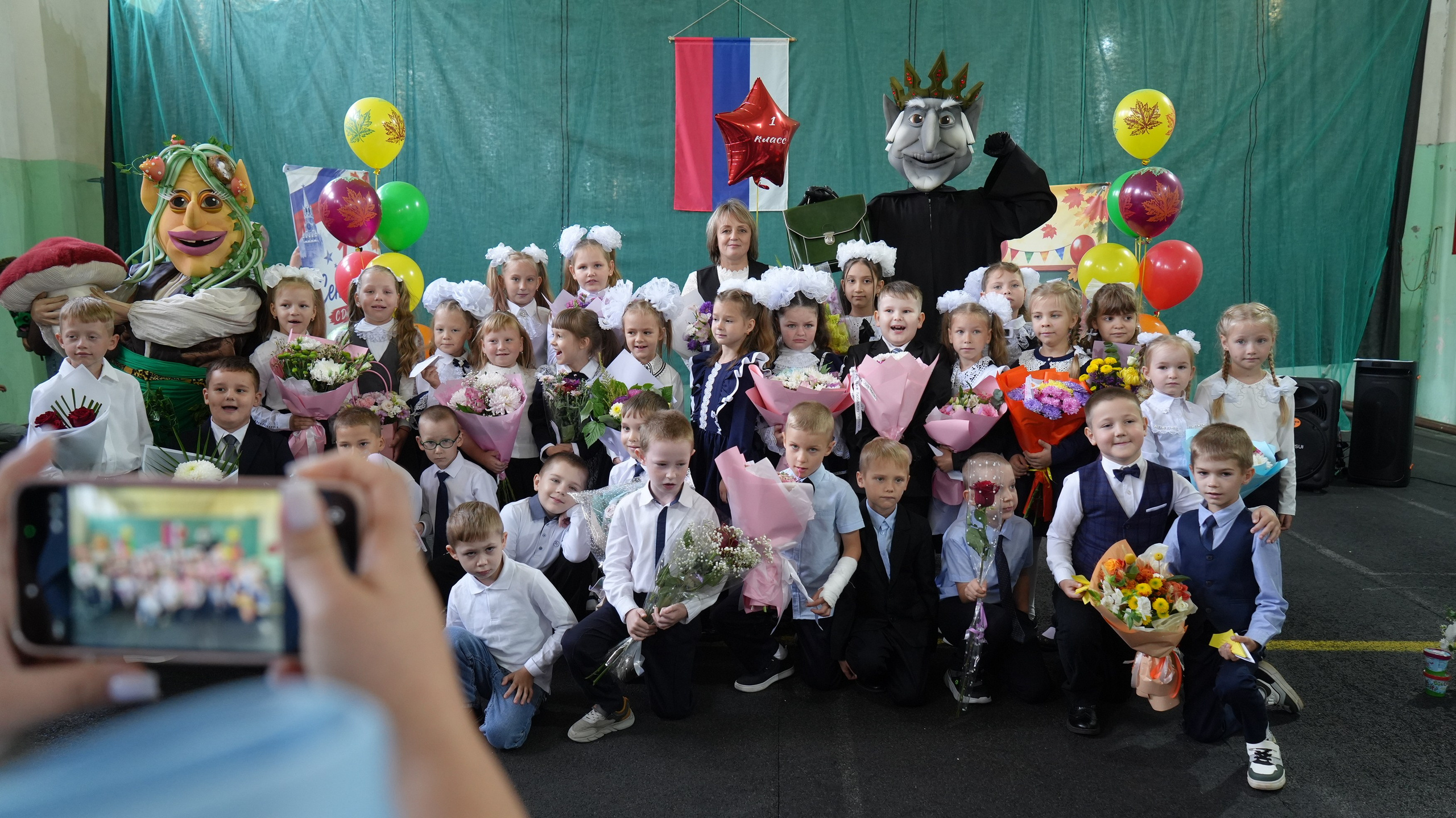 2026 1 Сентября Школа 36 Рыбинск торжественная линейка