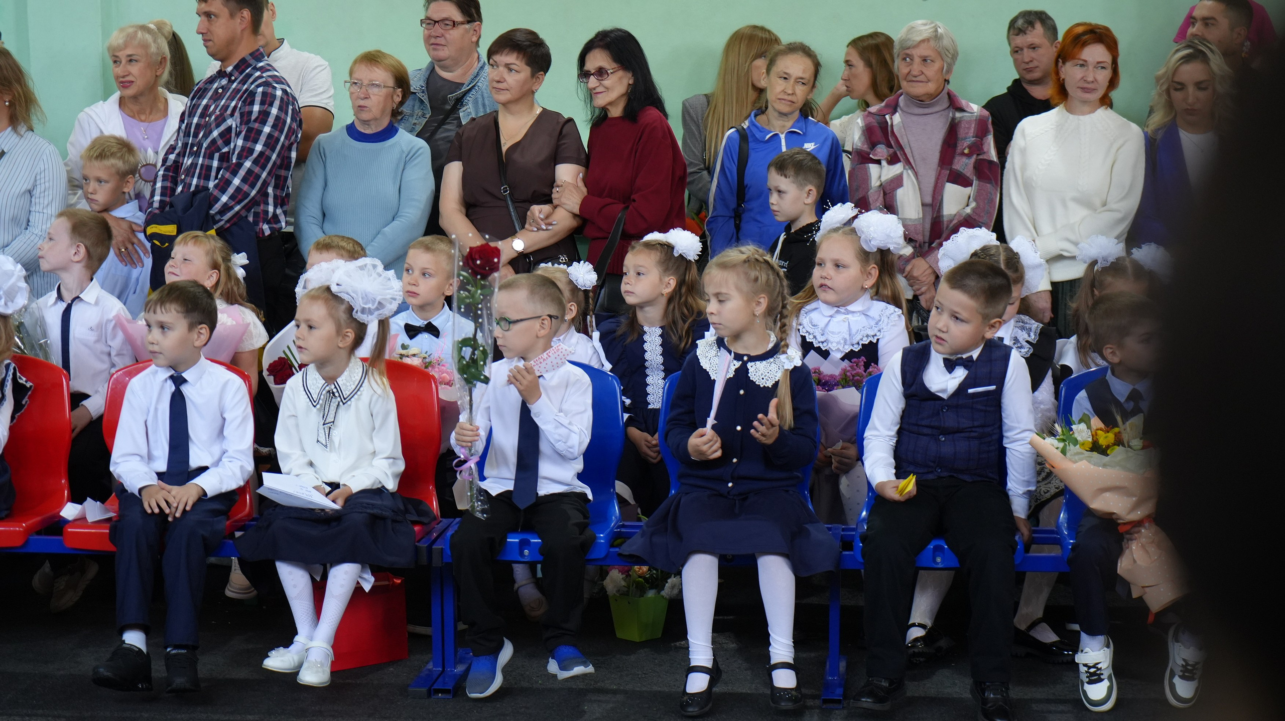 2026 1 Сентября Школа 36 Рыбинск торжественная линейка