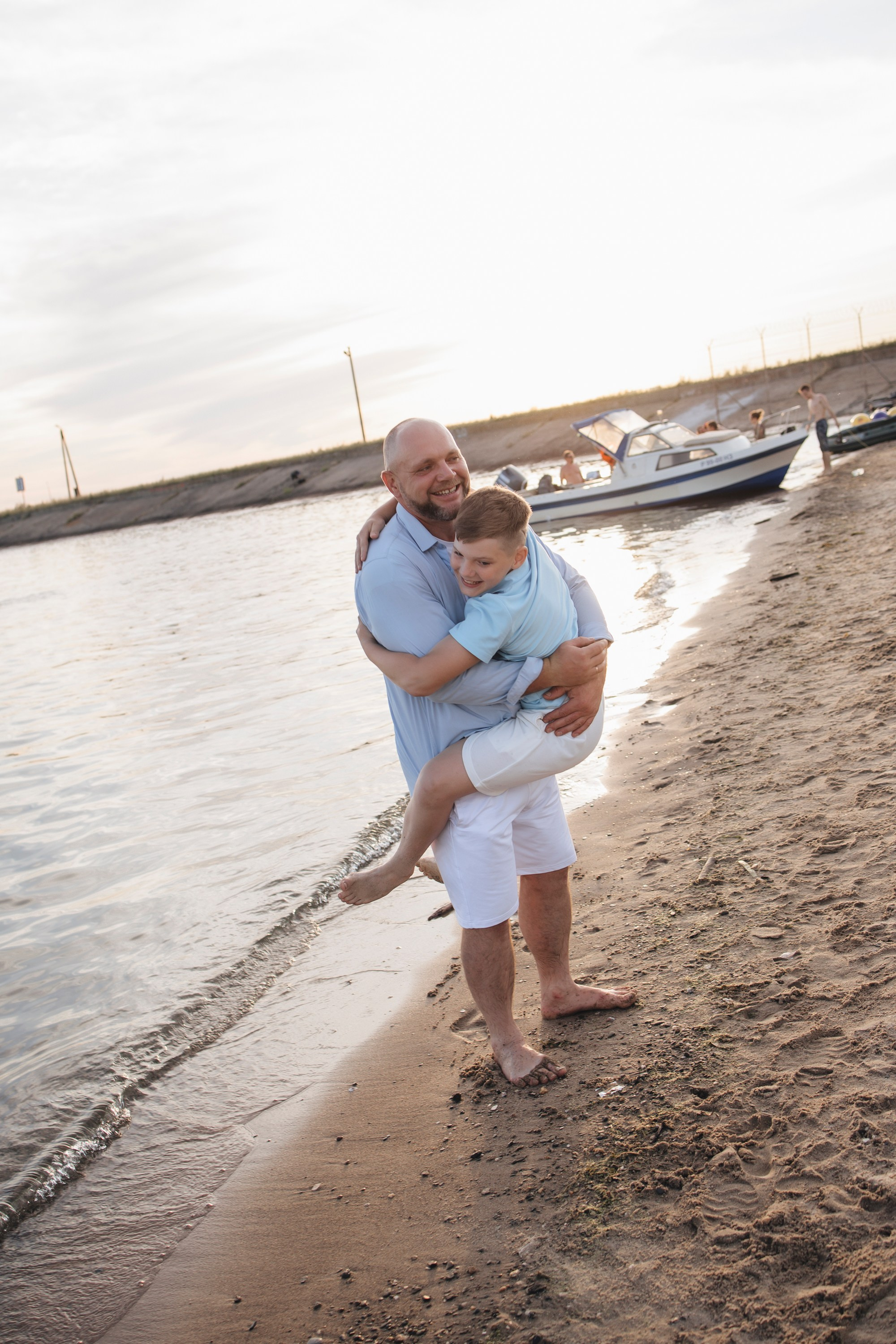 Прогулка на закате. Фотограф Новосибирск