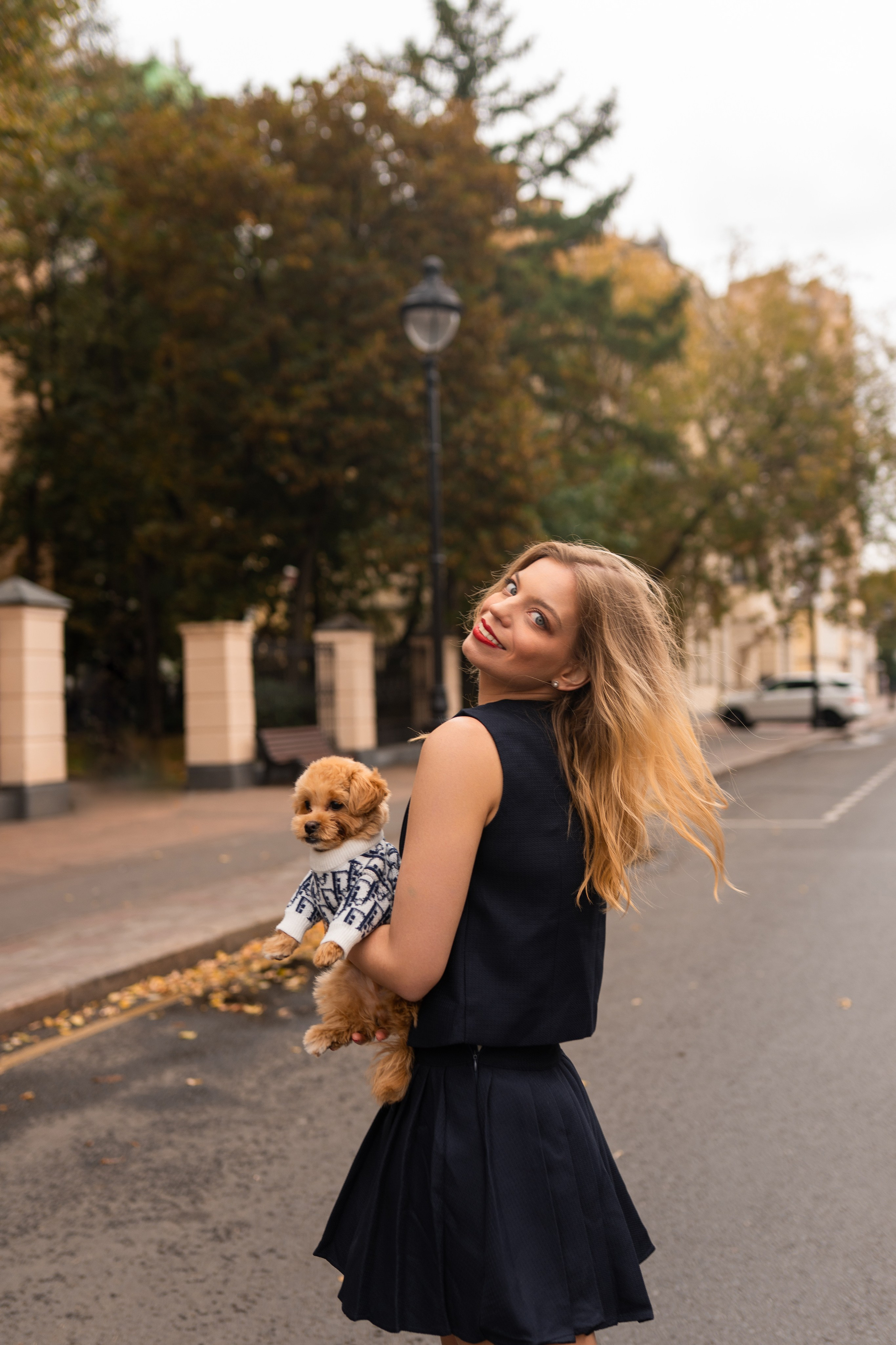 Индивидуальная прогулка на Патриках. Свадебный фотограф в Москве Анна Полушина