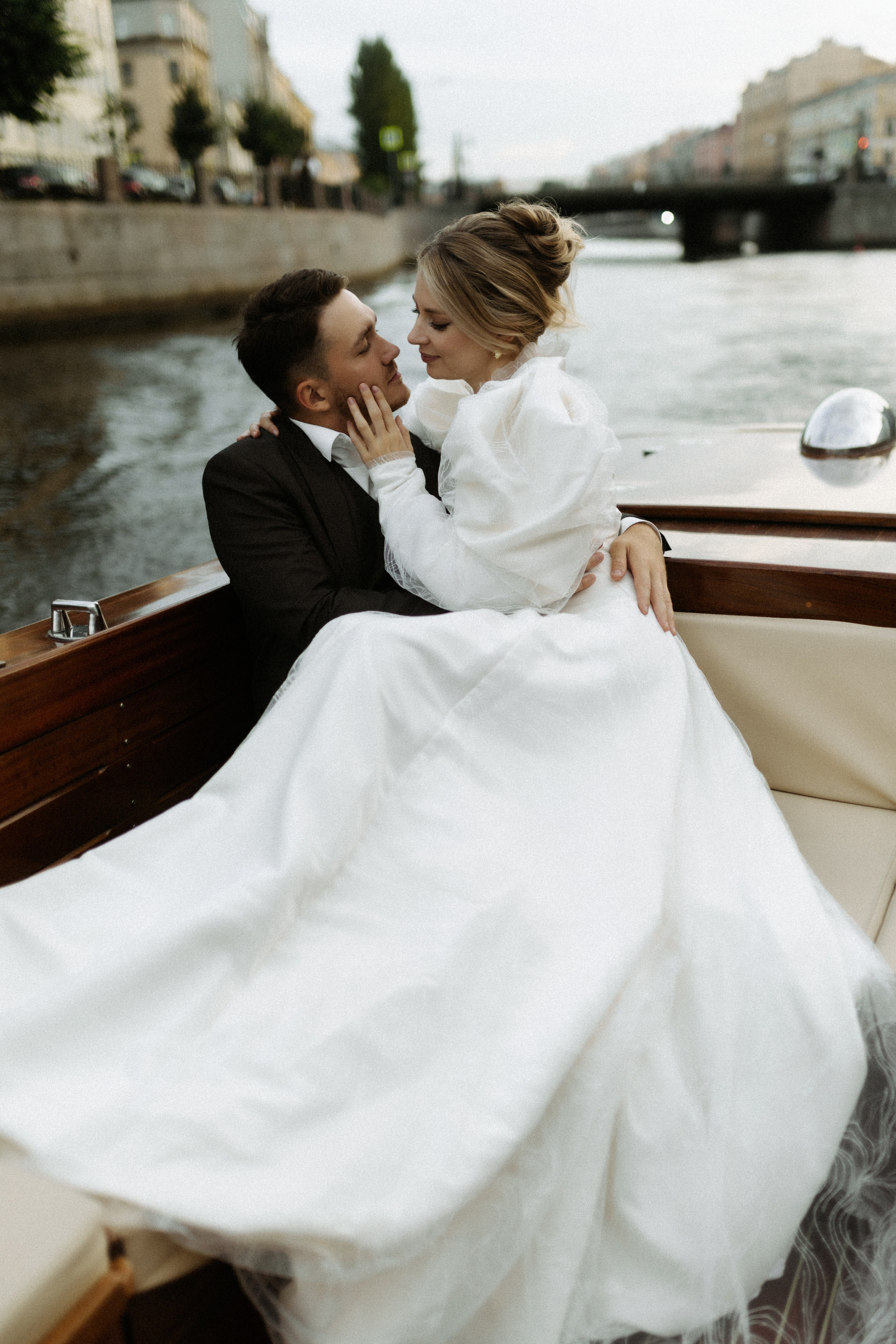 На катере. Фотограф в Санкт-Петербурге