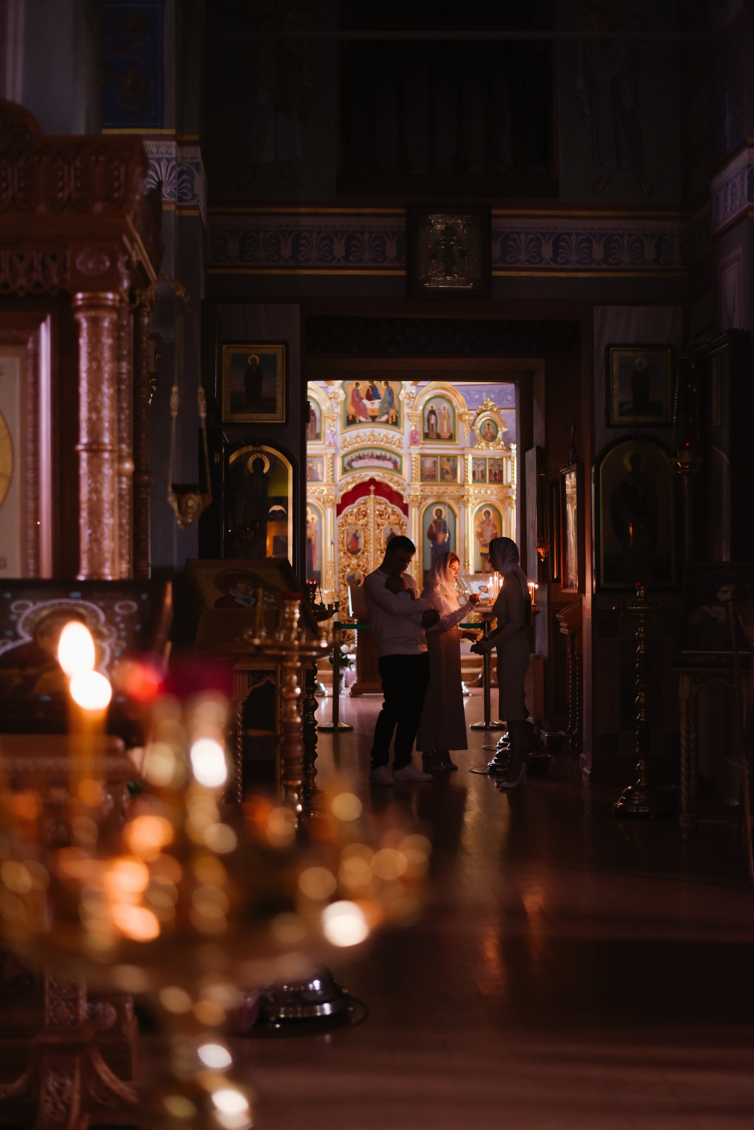 Крещение Вадима. Фотограф Лола Волна, город Москва