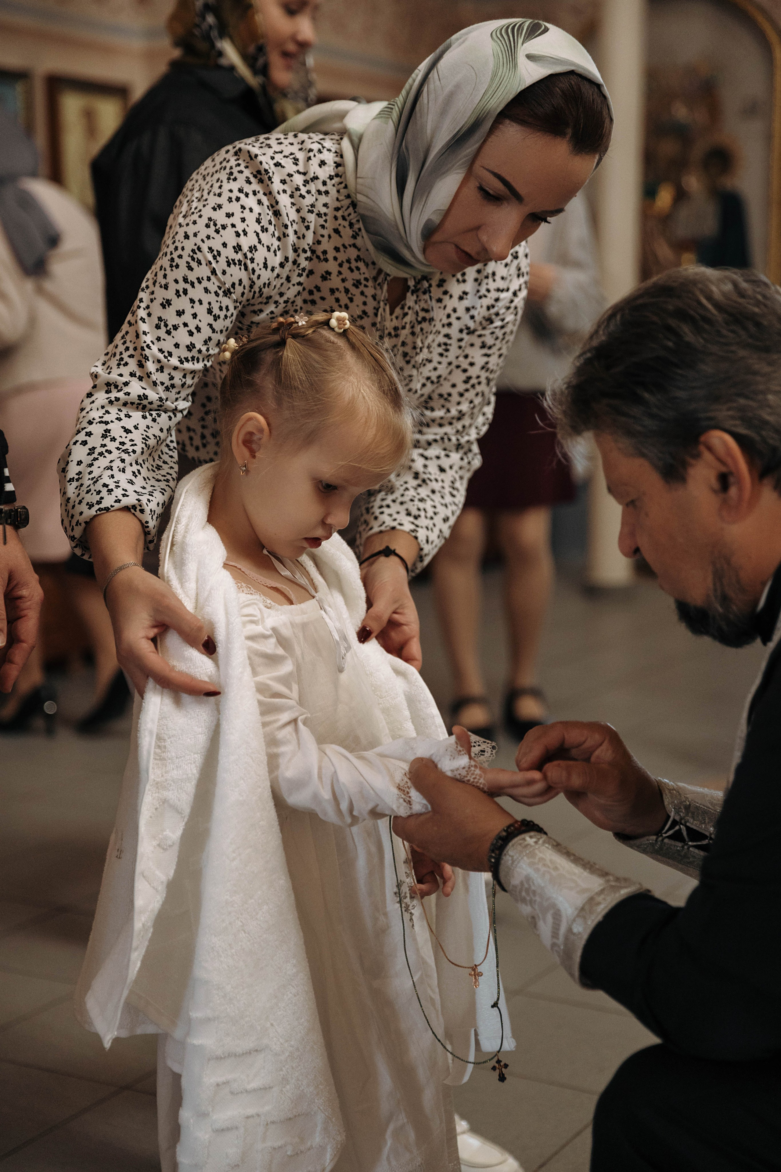 Таинство Крещения Анны. Фотограф Сальск Катерина