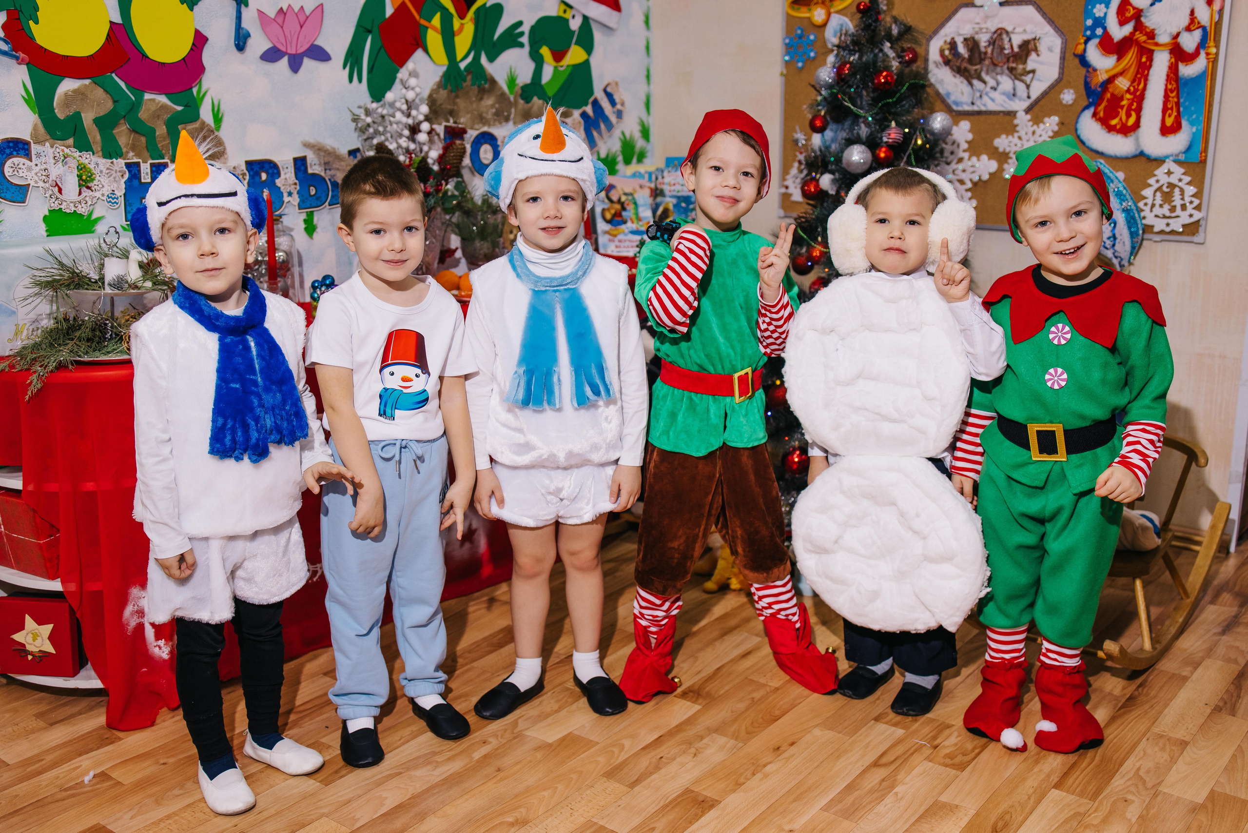 Новогодние утренники в детском саду. Свадебный и семейный фотограф Яна Стражева. Волгоград, Москва