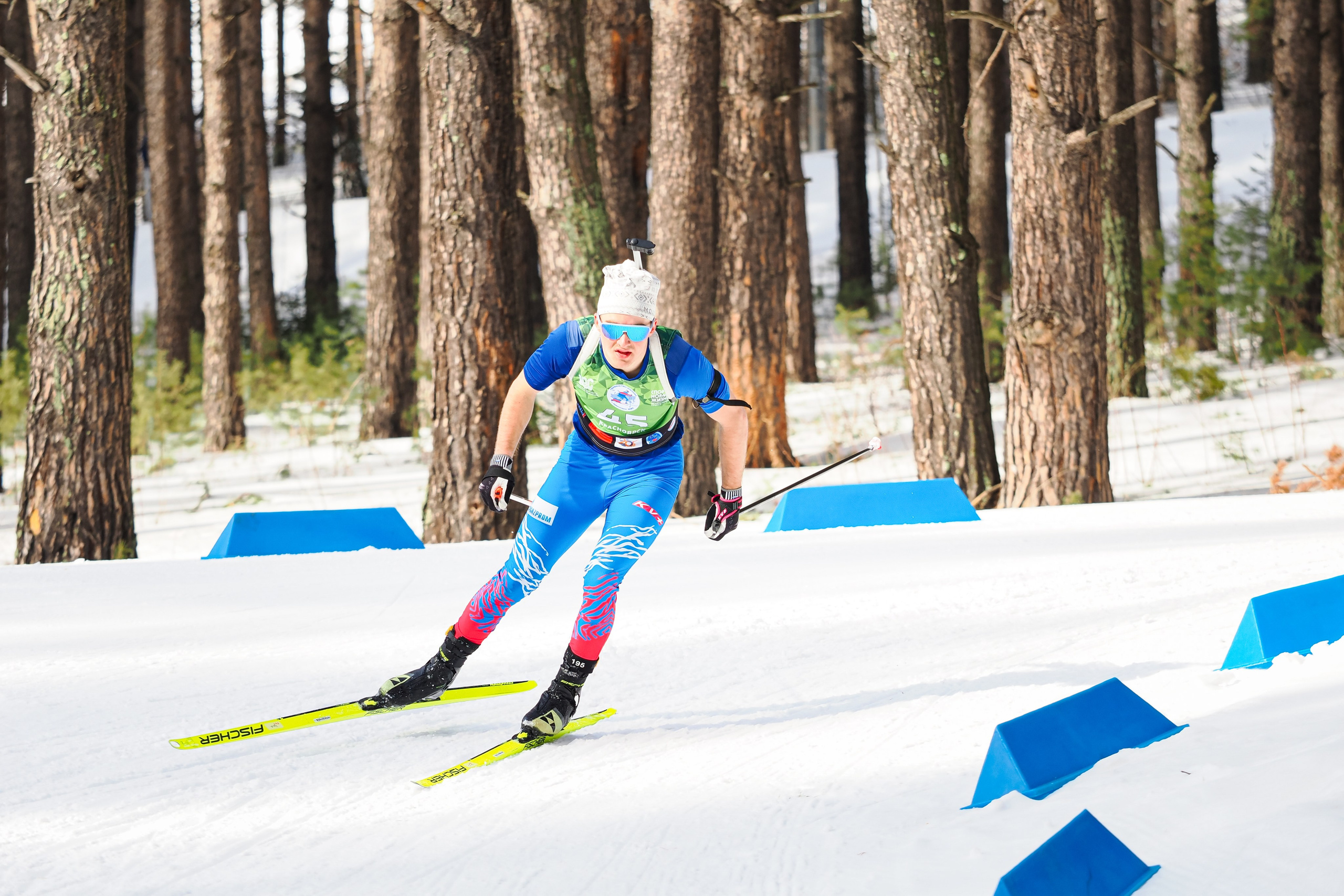 Биатлон / Первенство России. Репортажный фотограф Алексей Козьмин