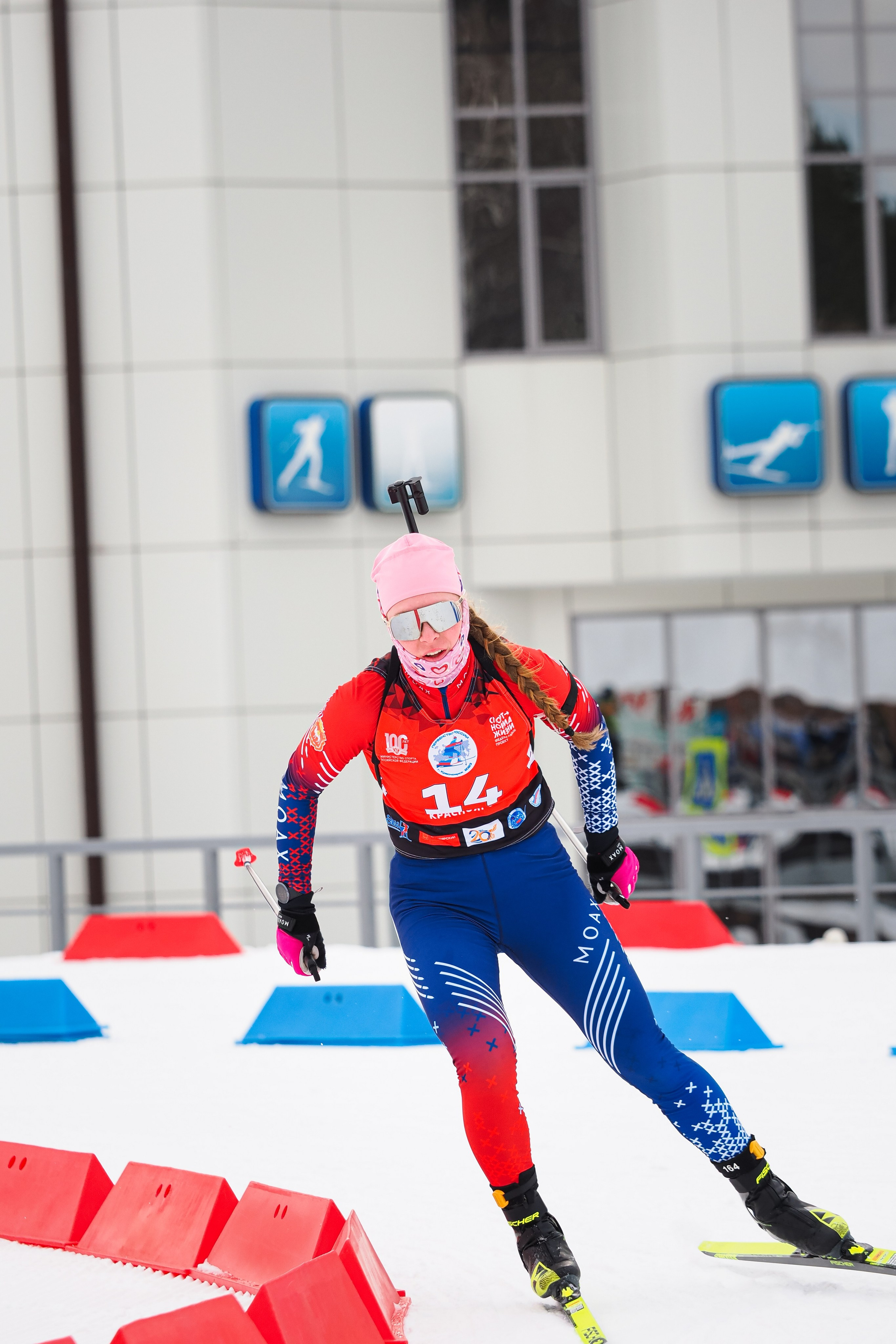 Биатлон / Первенство России. Репортажный фотограф Алексей Козьмин