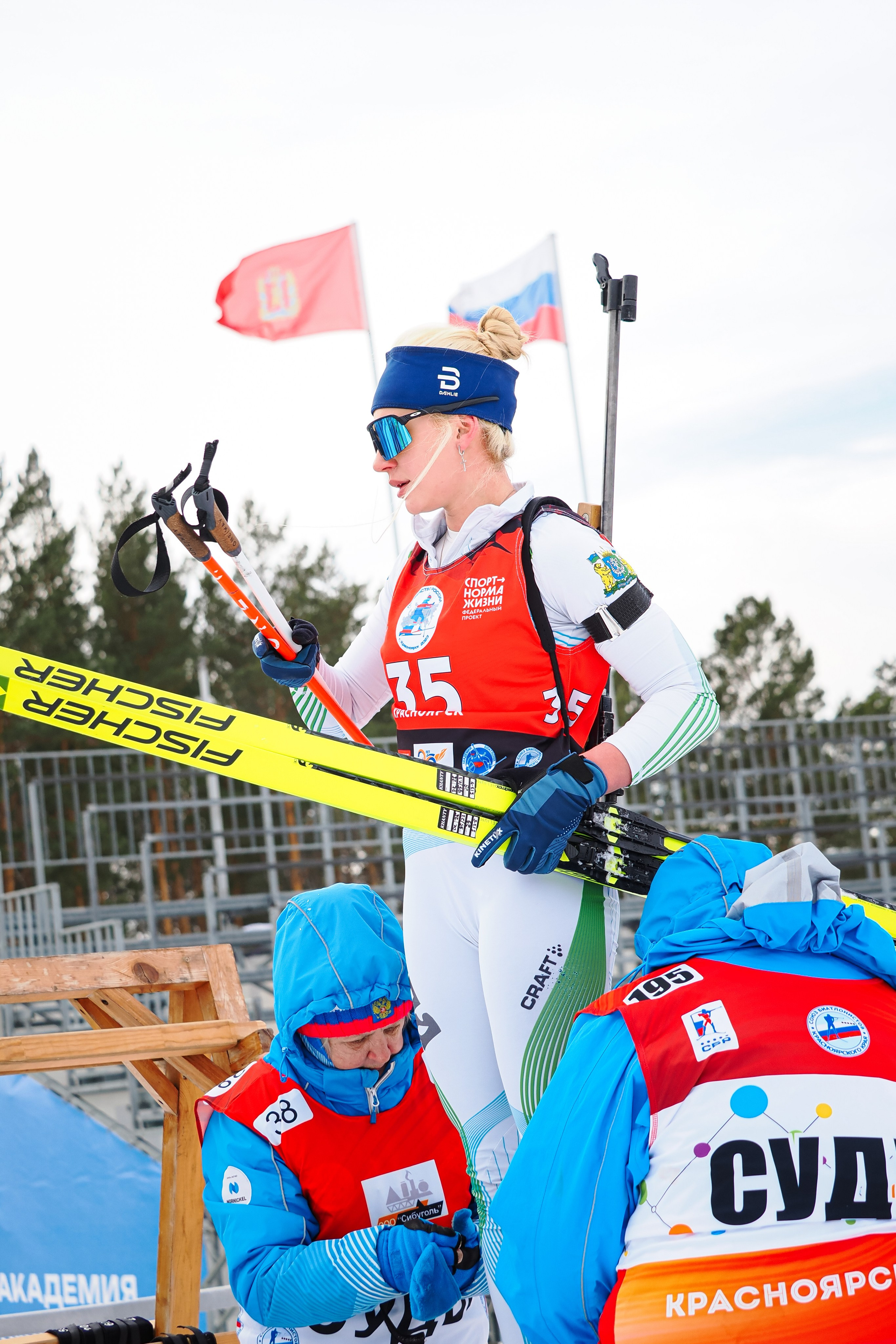 Биатлон / Первенство России. Репортажный фотограф Алексей Козьмин