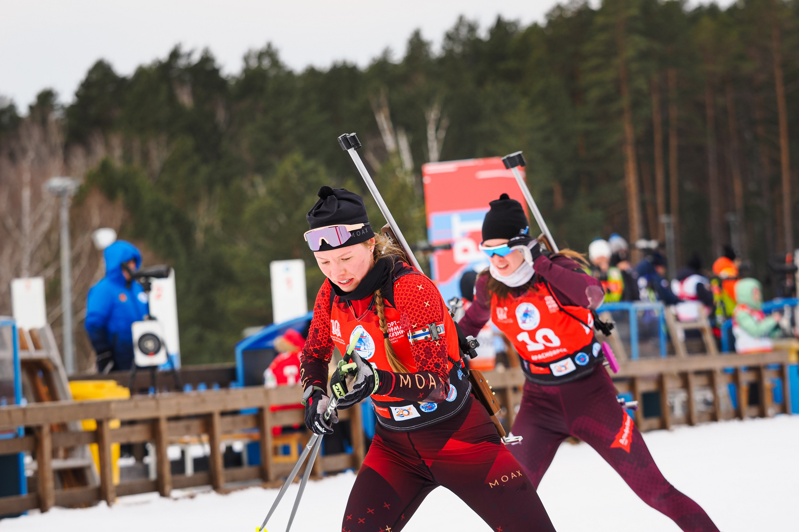 Биатлон / Первенство России. Репортажный фотограф Алексей Козьмин