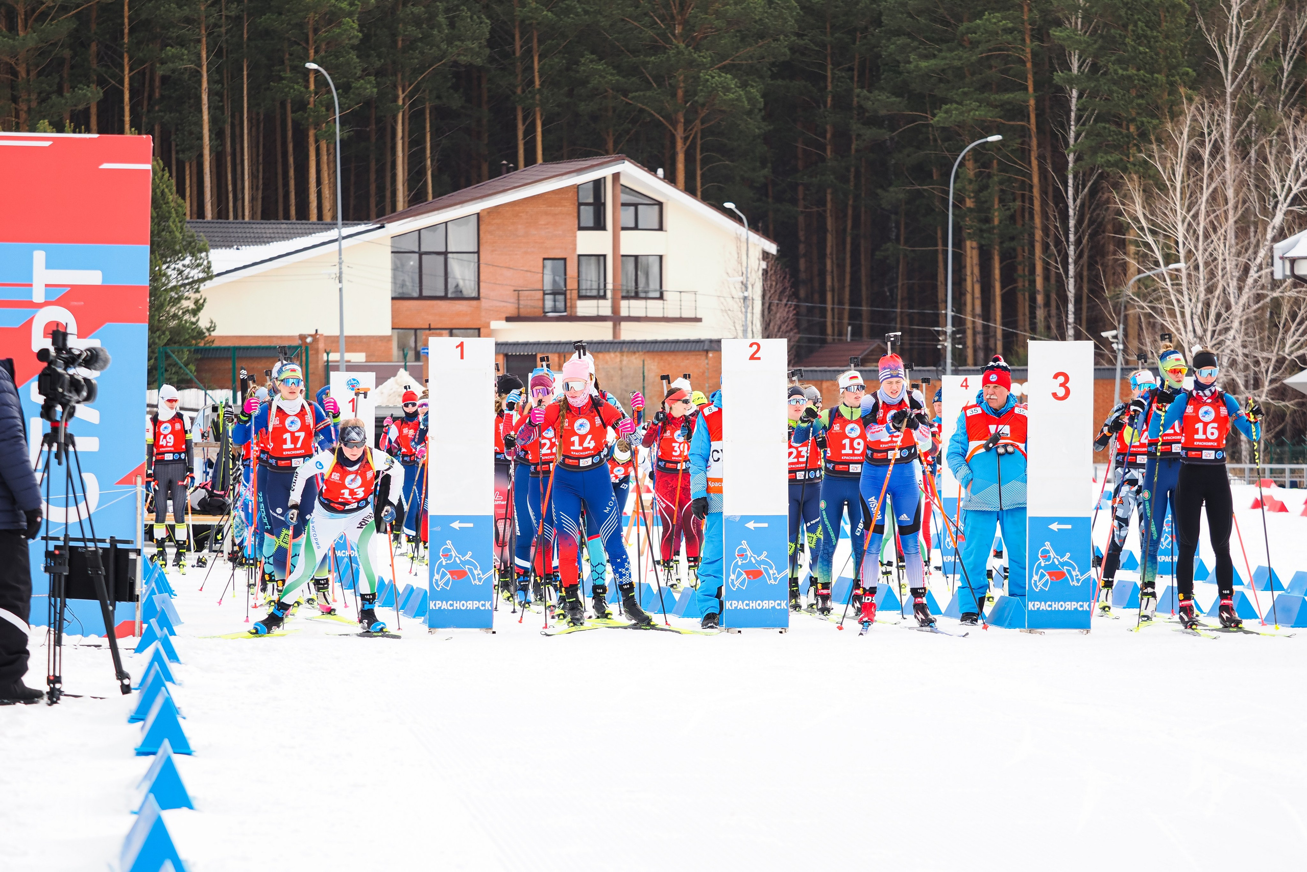 Биатлон / Первенство России. Репортажный фотограф Алексей Козьмин