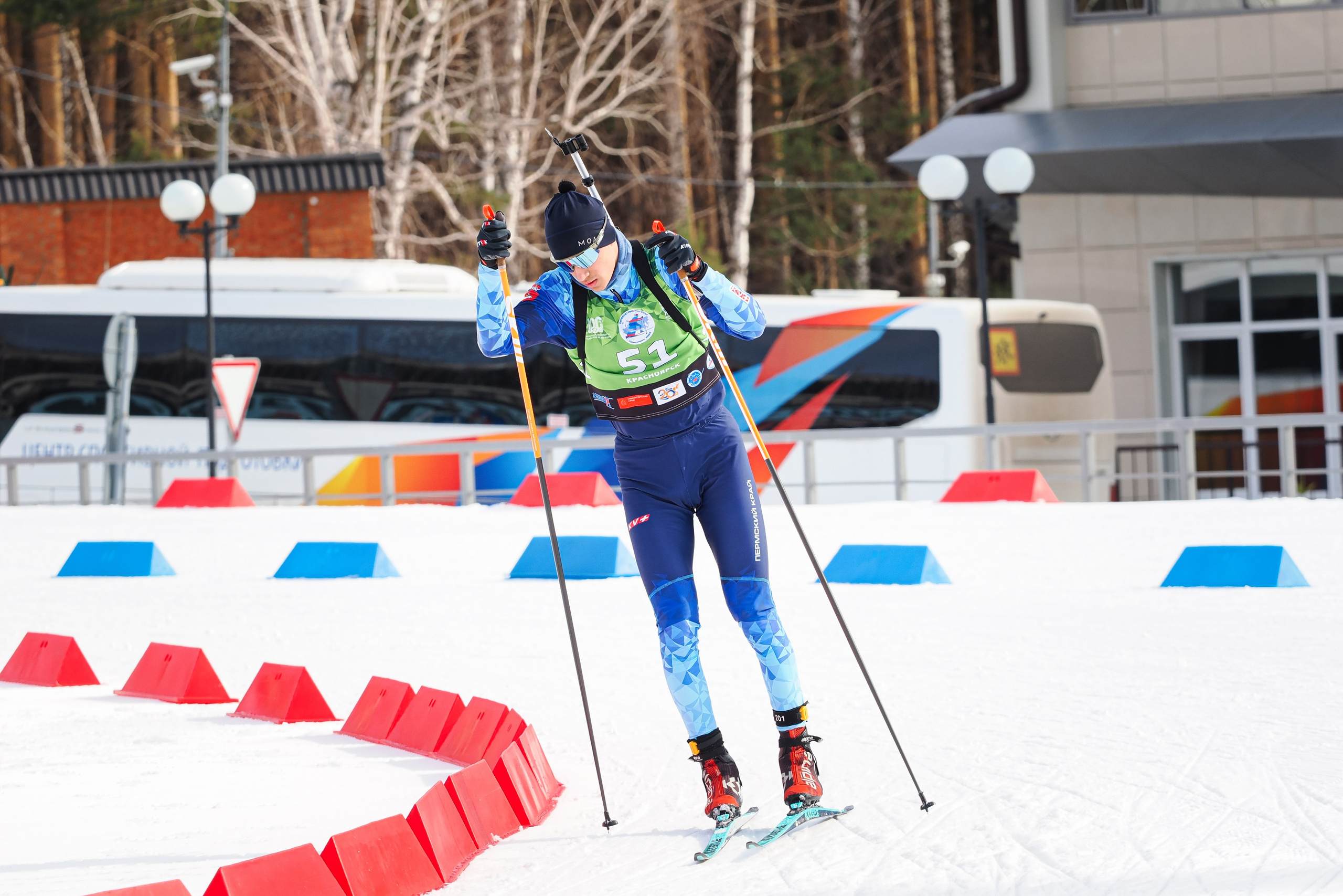 Биатлон / Первенство России. Репортажный фотограф Алексей Козьмин