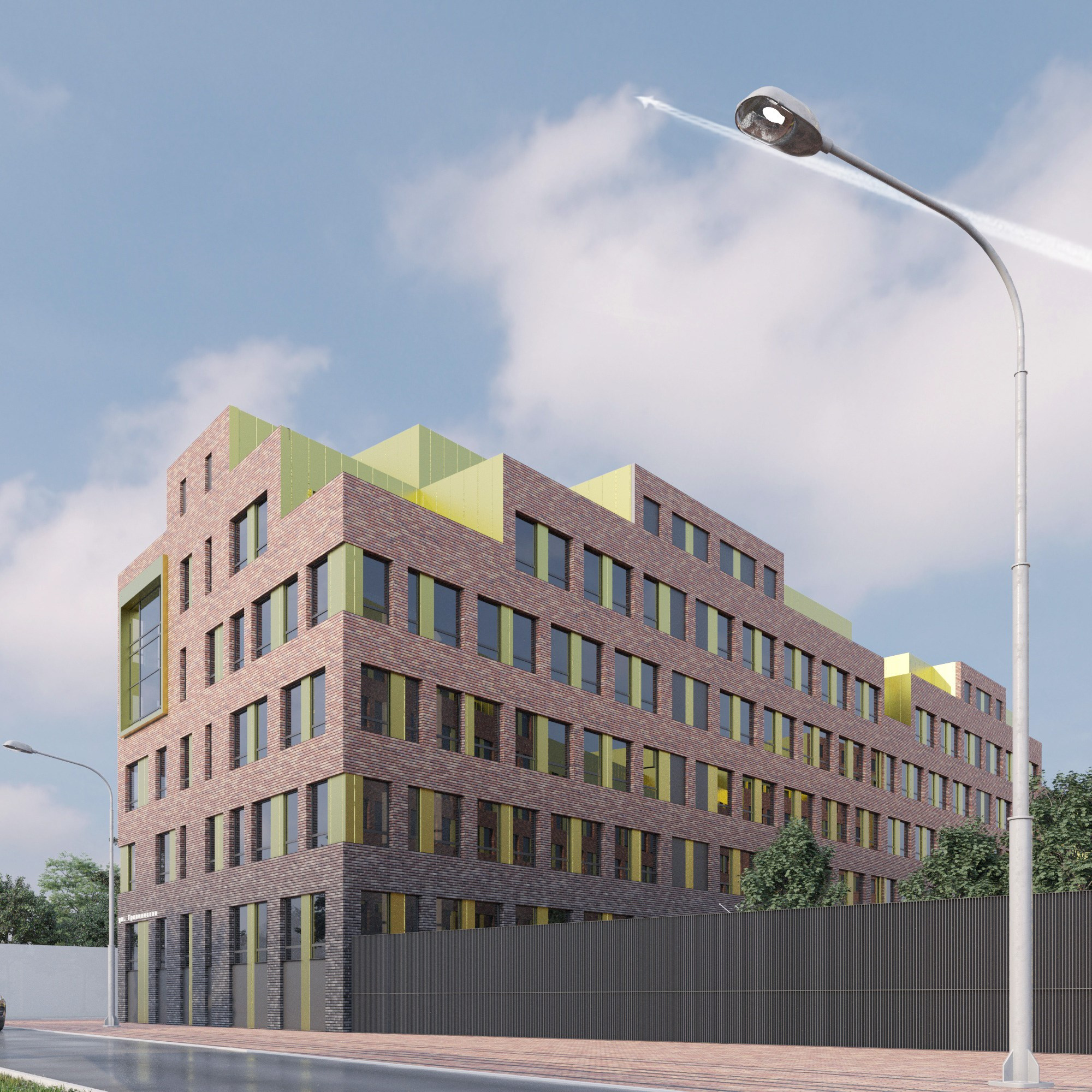 Многоквартирные дома / Dachnaya_GK Вариант 2. SAAS Селиванов Алексей Архитектурная Студия