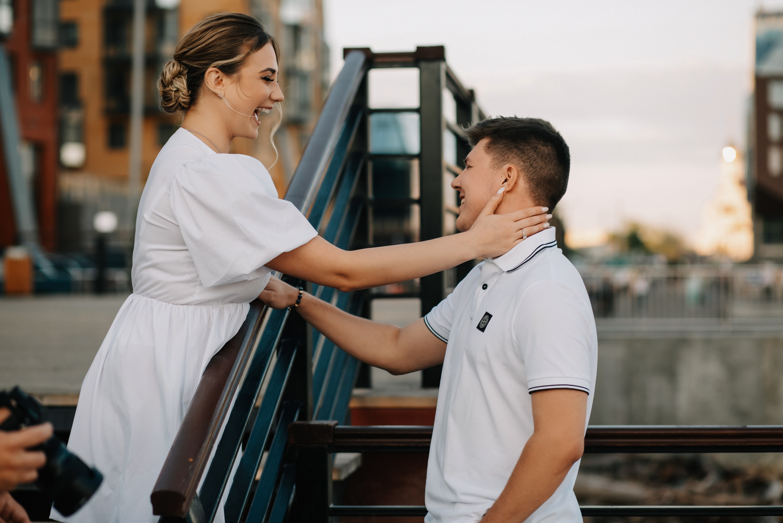 Предсвадебная фотосъемка набережная Архангельск. Свадебный фотограф в Архангельске и Северодвинске