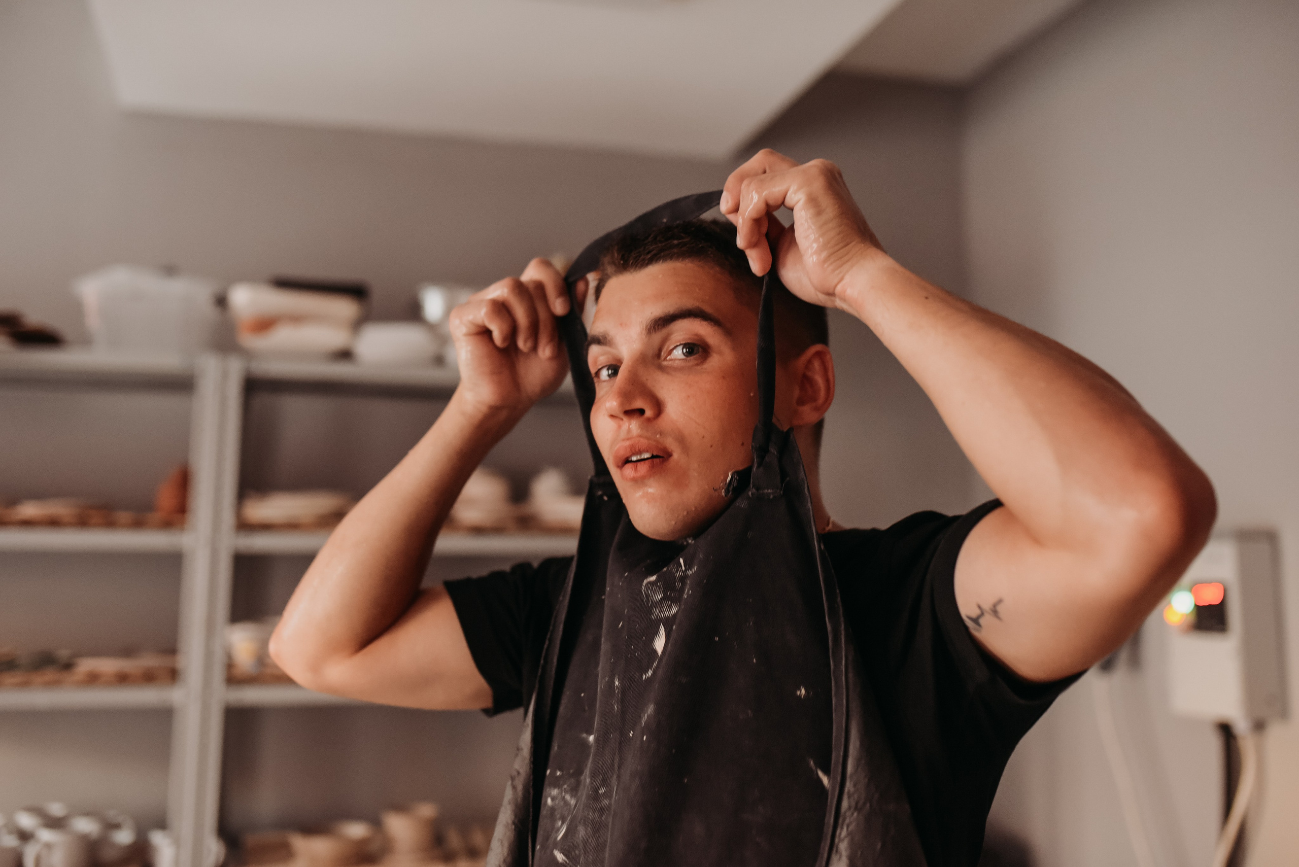 Love Story в гончарной мастерской. Семейный фотограф Олеся Батурина Рязань