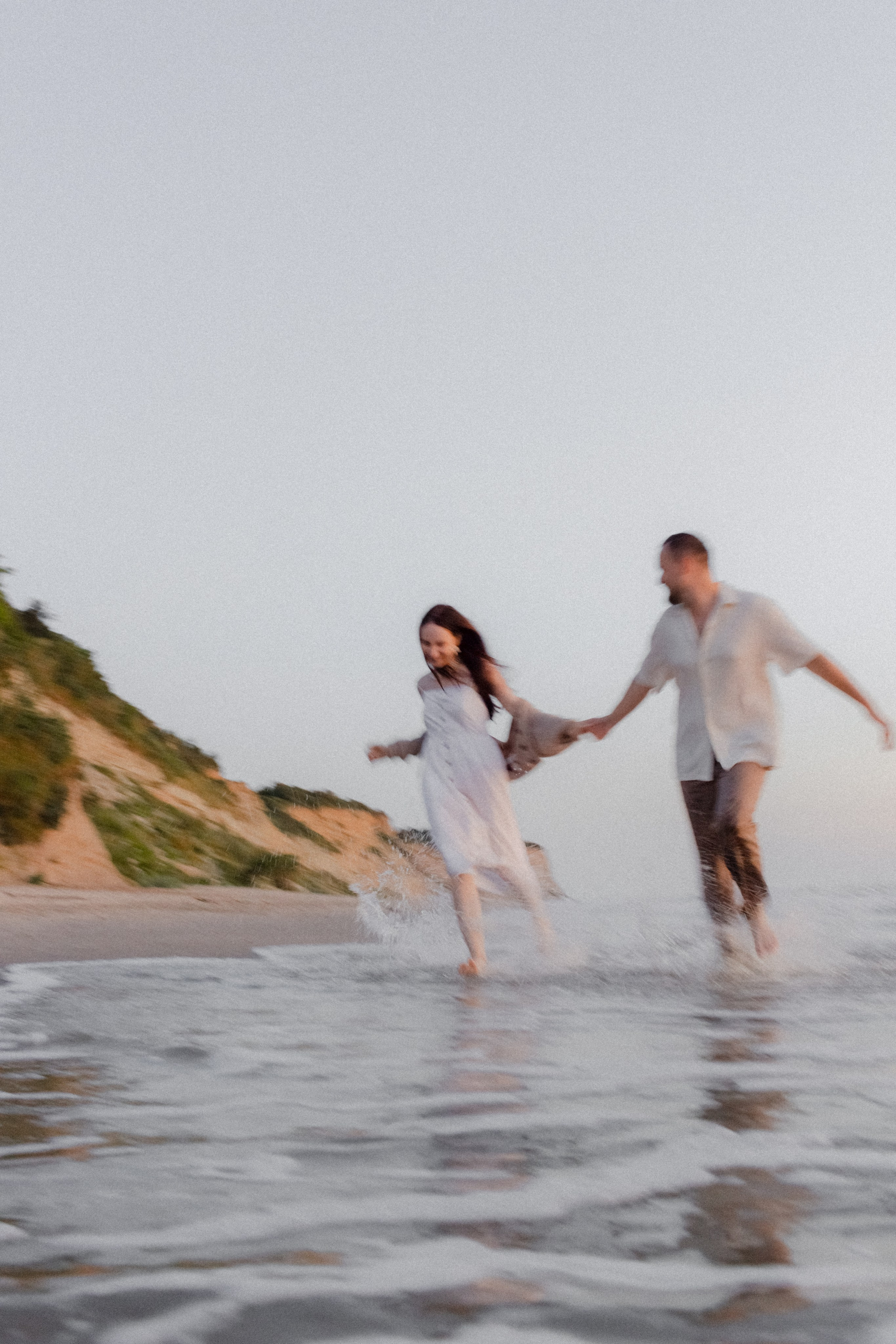 Киношная парная фотосессия на море в Калининграде / Донское. Портретный фотограф в Калининграде Рита Холодова