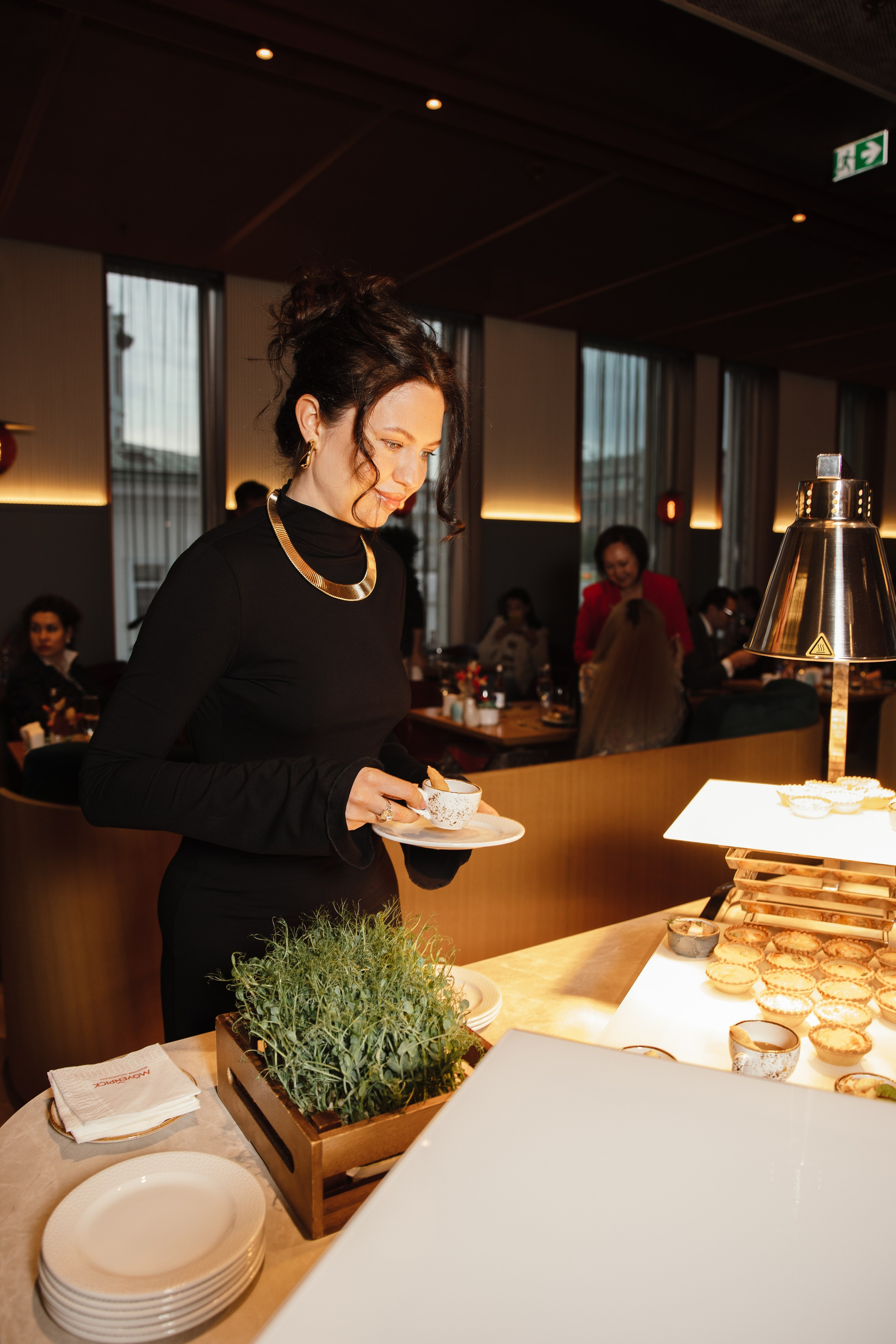 Презентация Russian Fashion Dom в ресторане Shagal. Контент фотограф в Москве и области Елена Кулакова